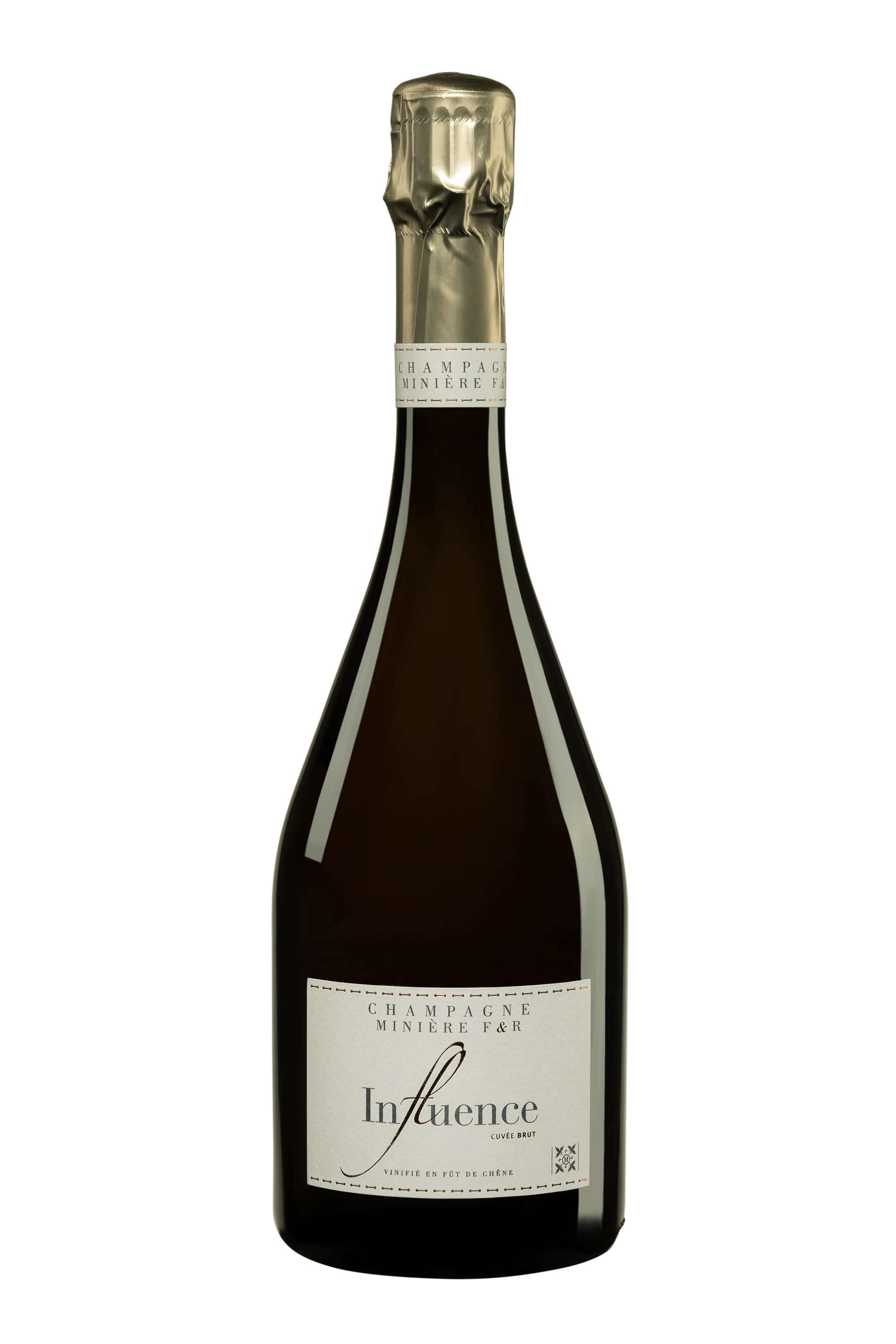 Domaine Minière F & R - Champagne Brut Millésimé "Influence" Blanc 2015-2016 Dégorgement 06.2021 12°, 75cl