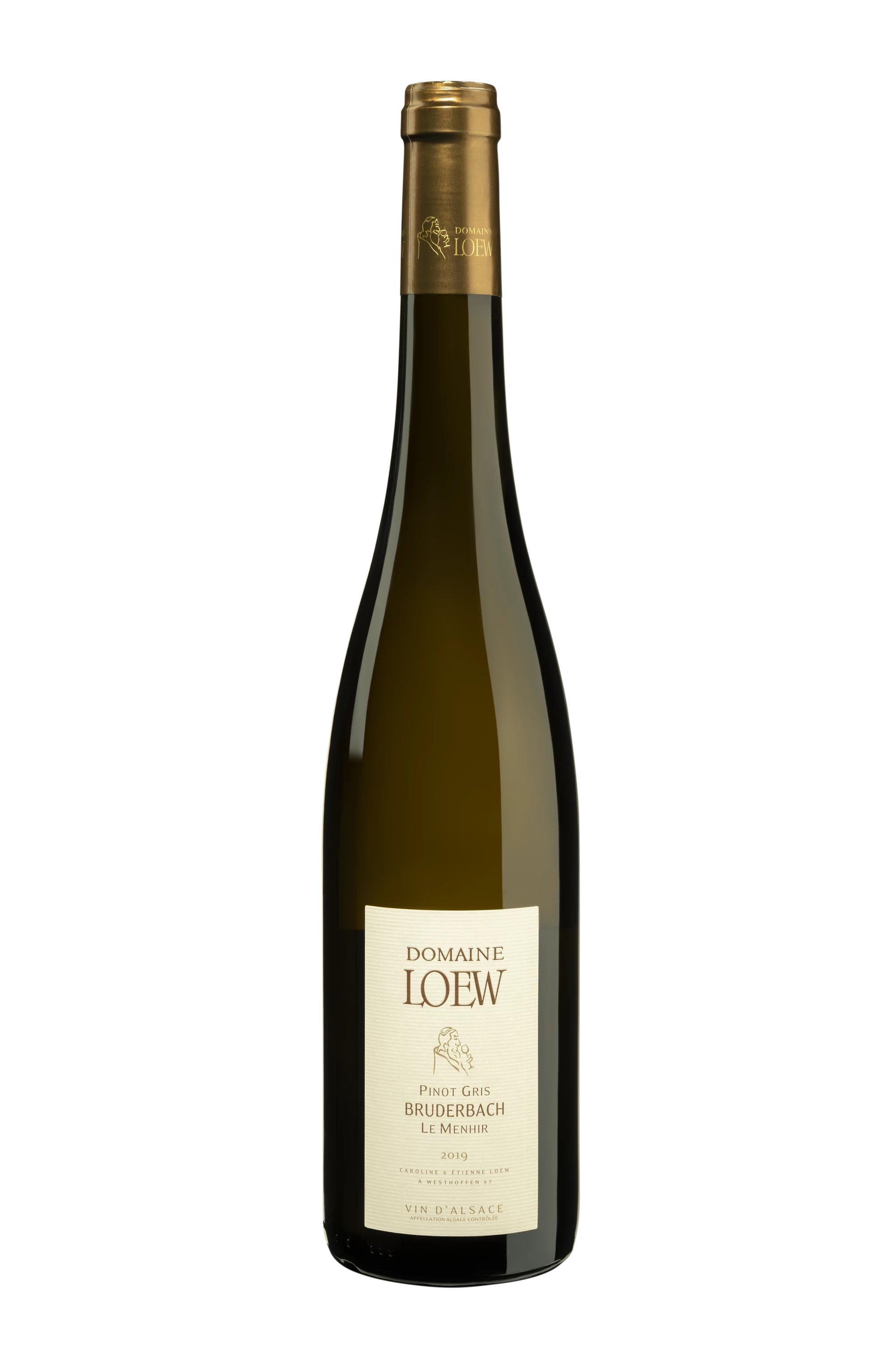 Domaine Etienne Loew - Alsace "Pinot Gris - Bruderbach Le Menhir" Blanc 2019, 75cl