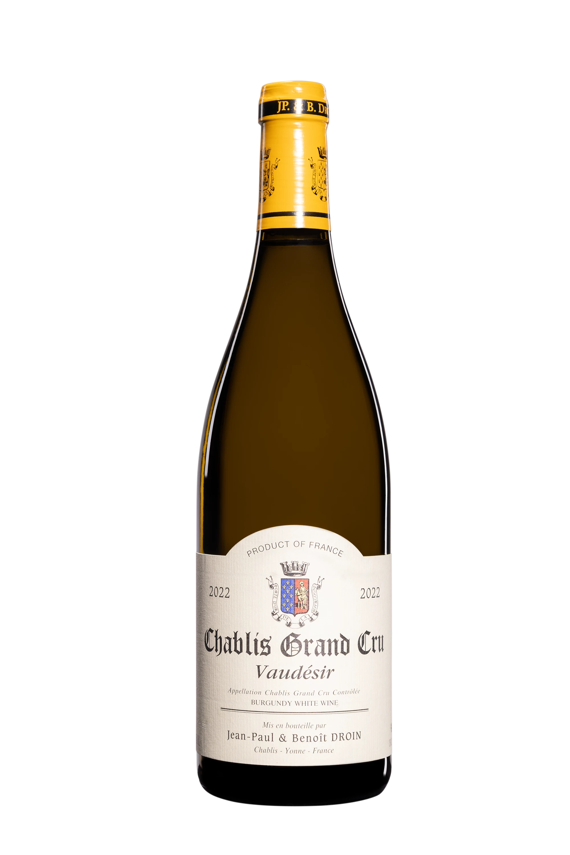 Domaine Jean-Paul Droin - Chablis Grand Cru "Vaudésir" Blanc 2022 13°, 75cl