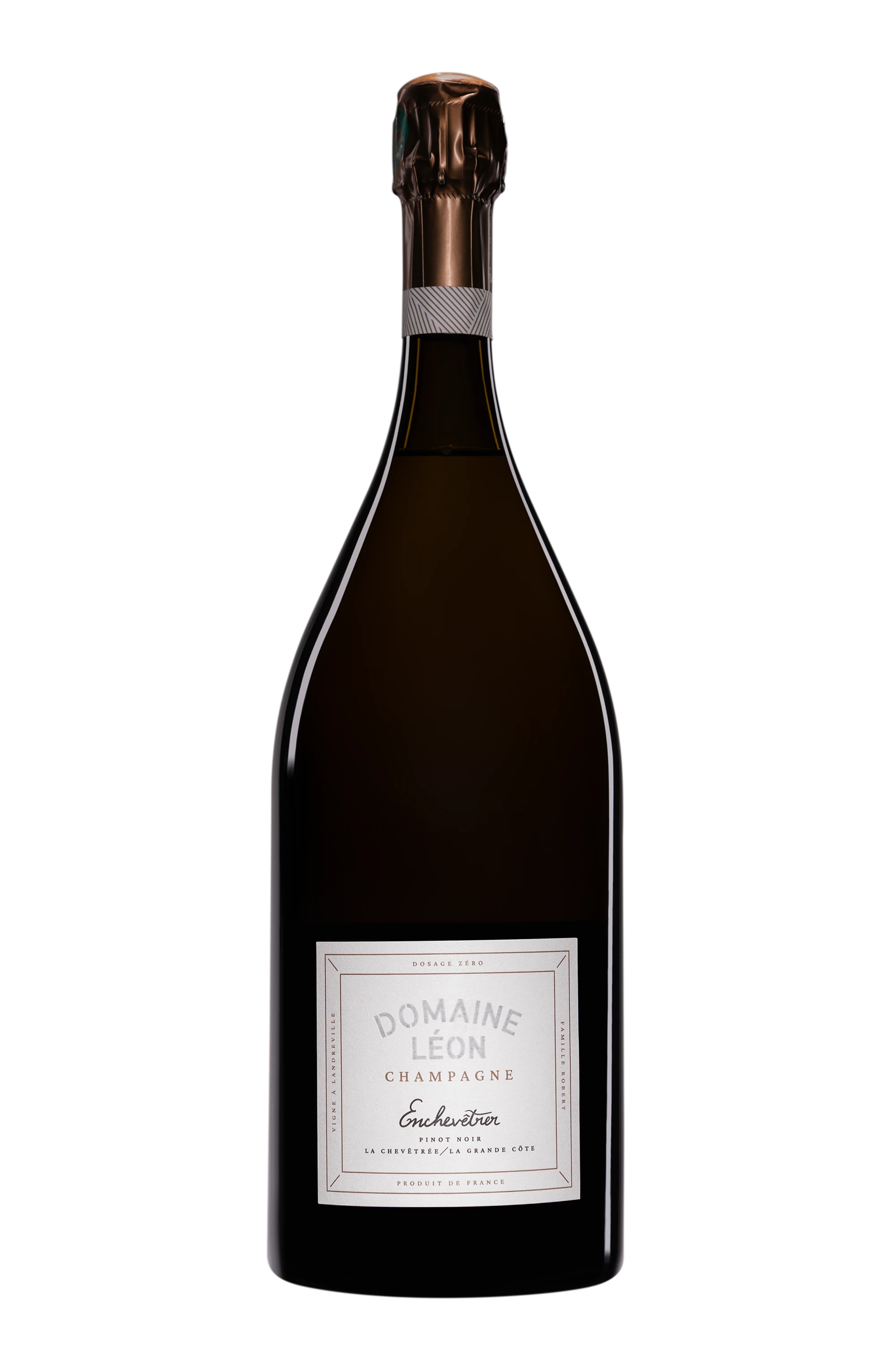 Domaine Léon - Champagne Brut Nature Blanc de Noirs "Enchevêtrer" Blanc Vendange 2021, 150cl