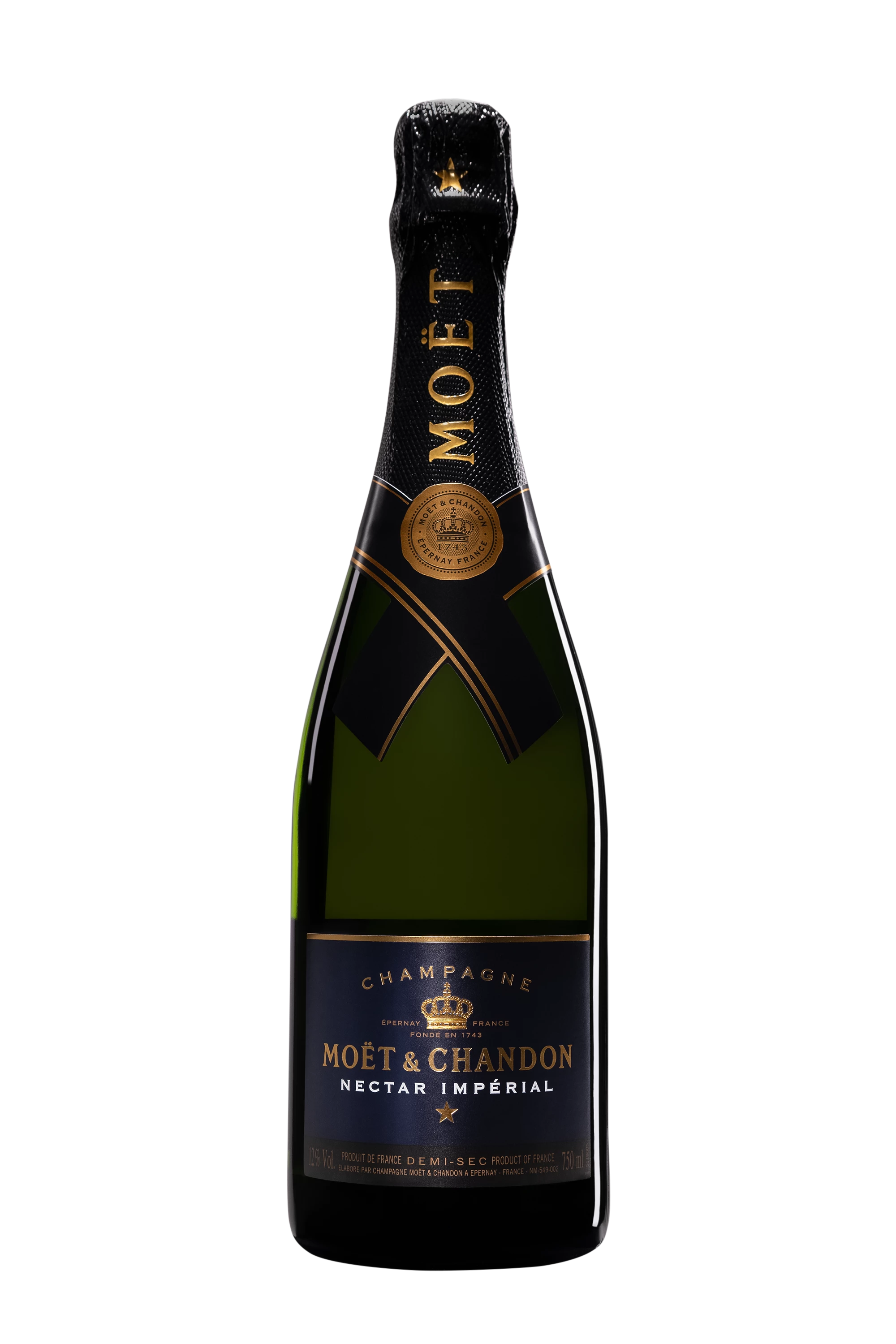 Maison Moët & Chandon - Champagne Demi-Sec "Nectar Impérial" Blanc NV, 75cl