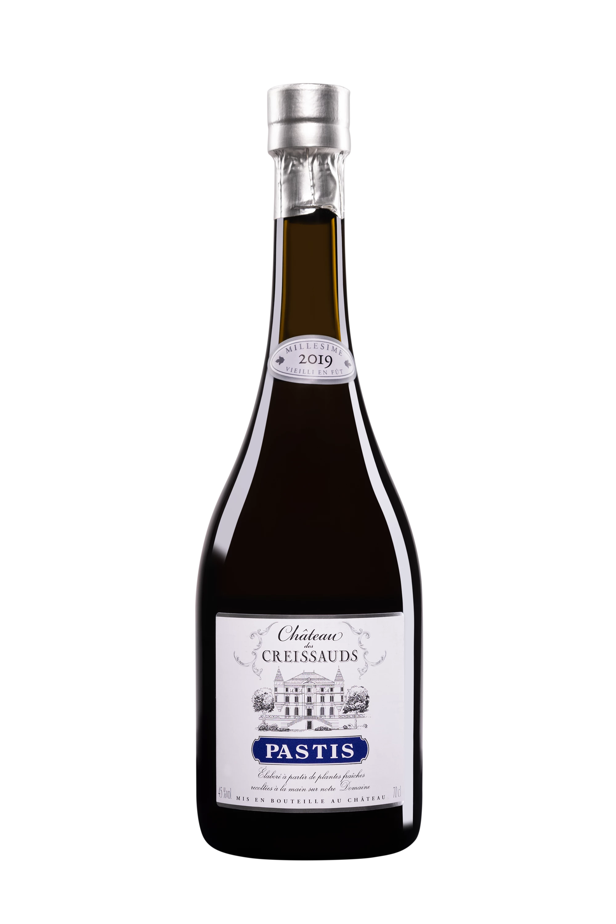 Château des Creissauds - Pastis "Millésimé" 2019 45° Giftbox, 70cl