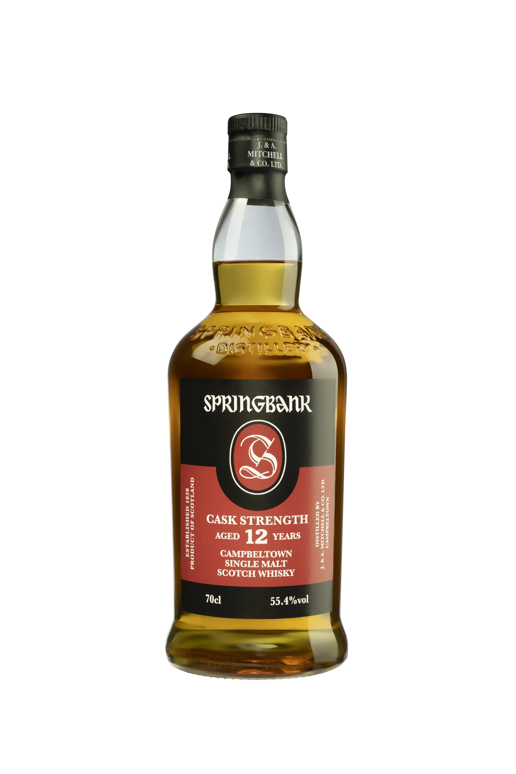 Springbank - Single Malt Scotch Whisky "12 Ans - Cask Strength" 55.4° Giftbox, 70cl