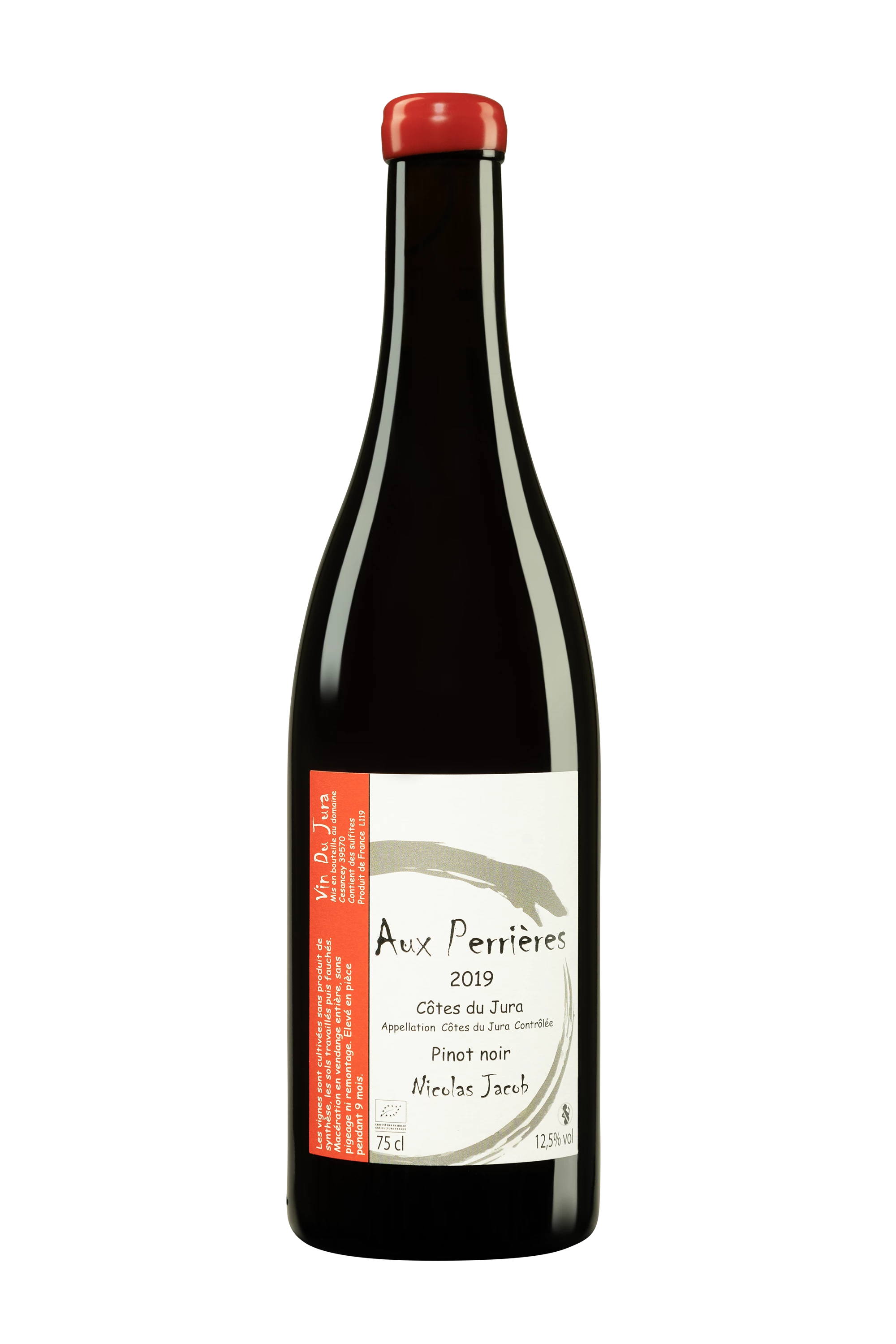 Domaine Nicolas Jacob - Côtes du Jura "Aux Perrières" Rouge 2019, 75cl