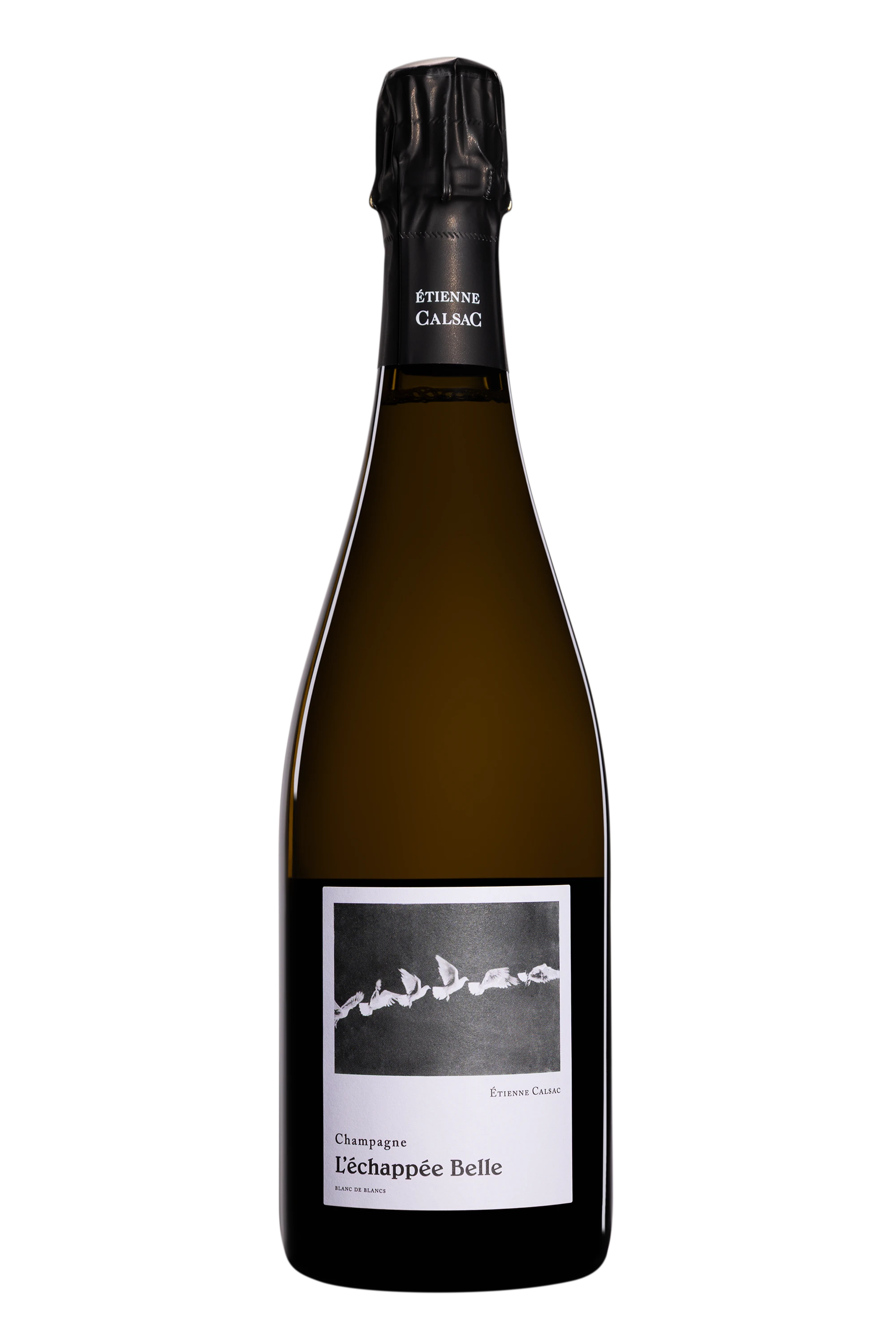 Domaine Etienne Calsac - Champagne Extra-Brut Blanc de Blancs "L'Echappée Belle" Blanc NV Dégorgement 02.2026, 75cl