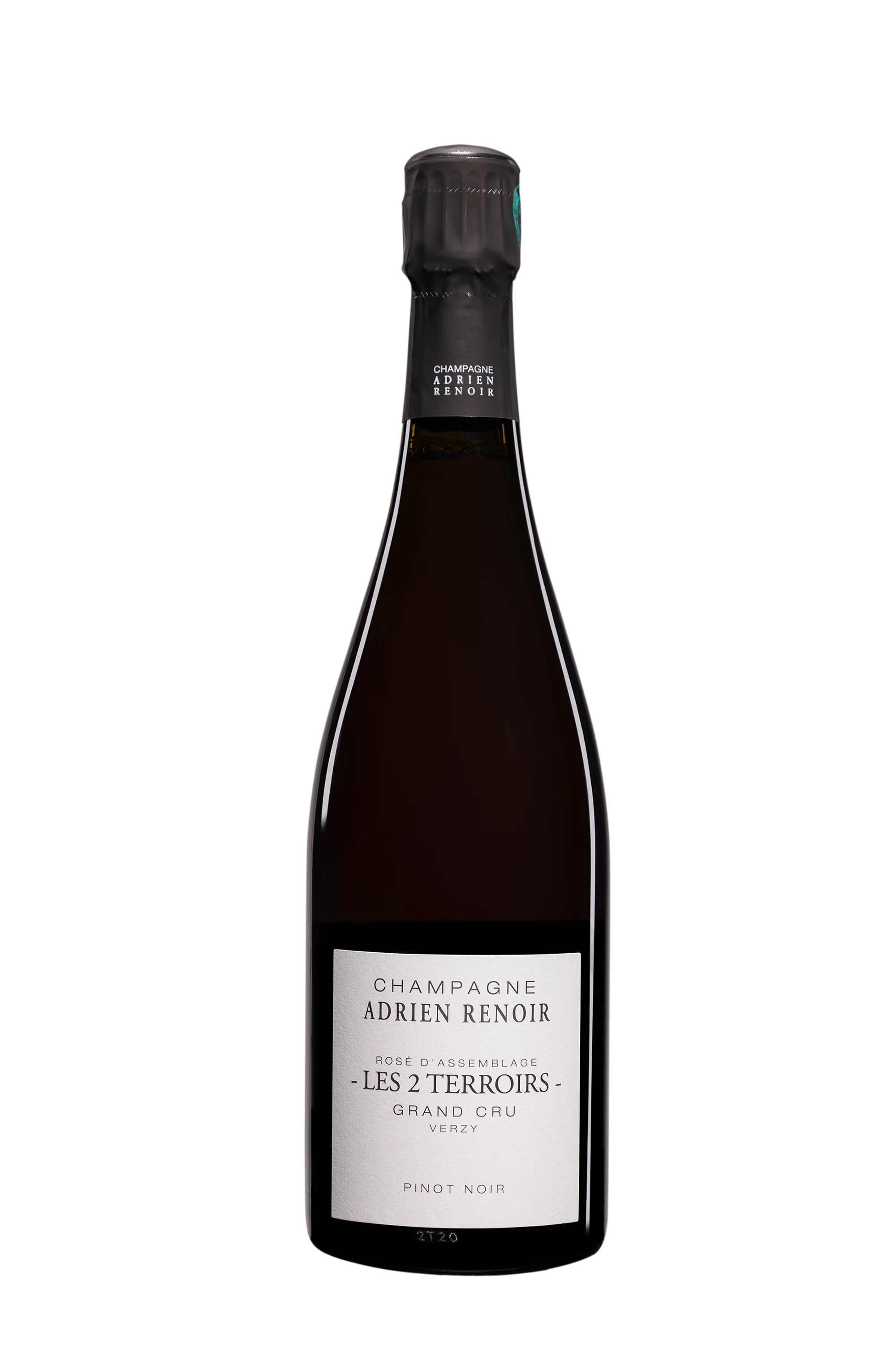 Domaine Adrien Renoir - Champagne Extra-Brut Grand Cru "Les 2 Terroirs" Rosé NV Dégorgement 01.2023 12.5°, 75cl