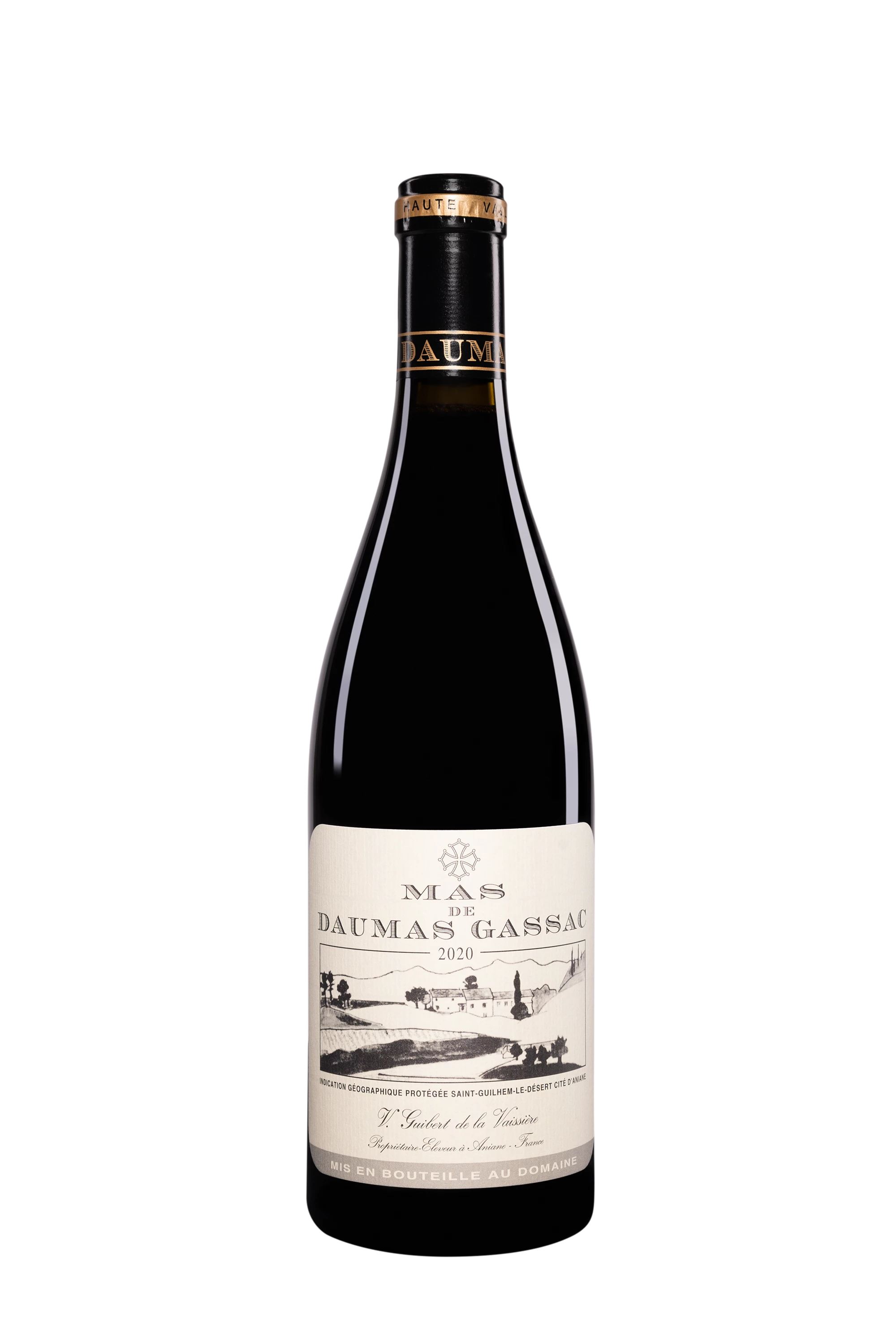 Mas Daumas Gassac - Vin de Pays de Saint Guilhem-le-Désert - Cité d'Aniane Rouge 2020, 75cl