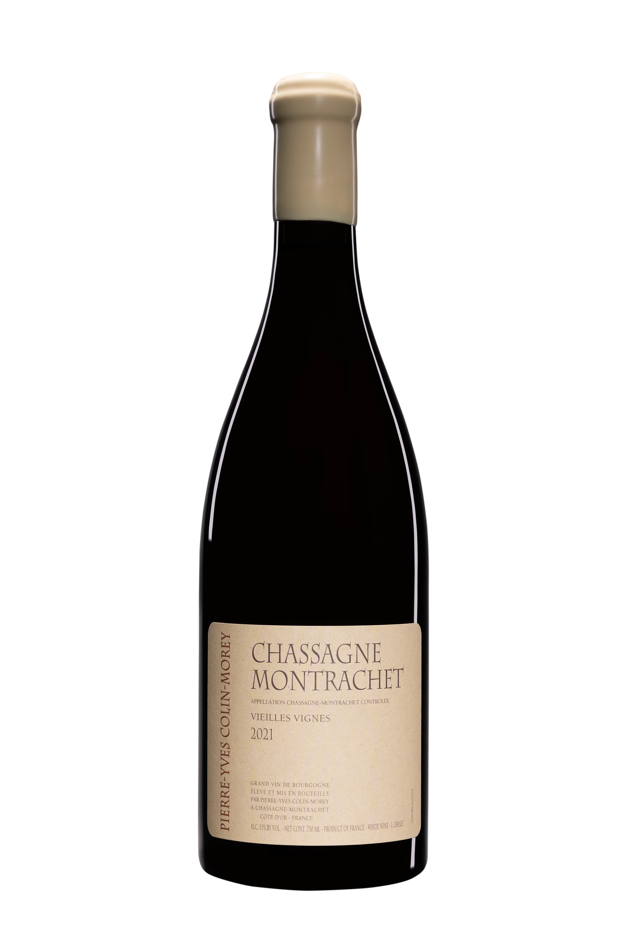 Domaine Pierre-Yves Colin-Morey - Chassagne-Montrachet Villages "Vieilles Vignes" Blanc 2021 13°, 75cl