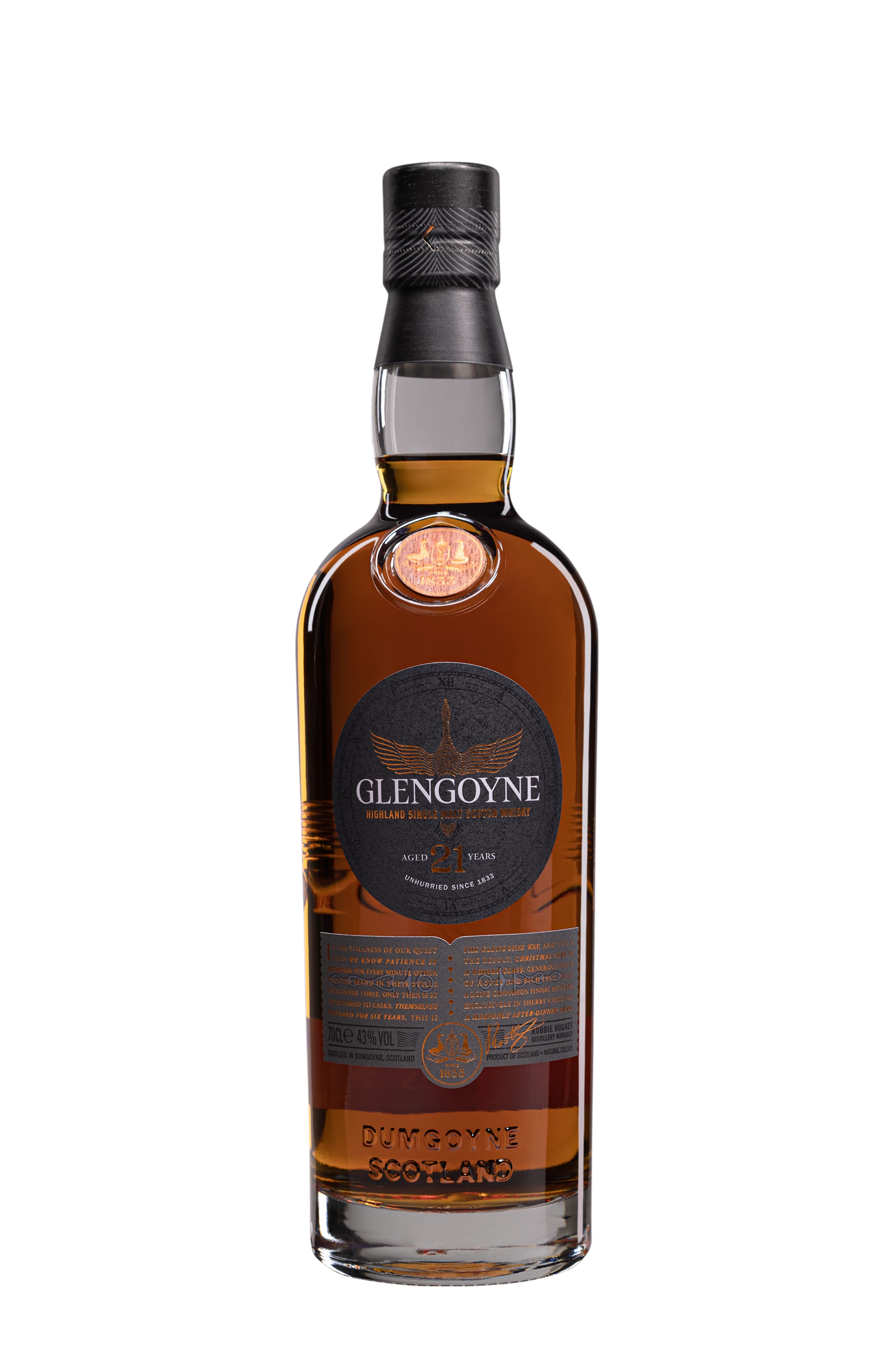 Glengoyne - Single Malt Scotch Whisky "21 Ans" 43° Giftbox, 70cl