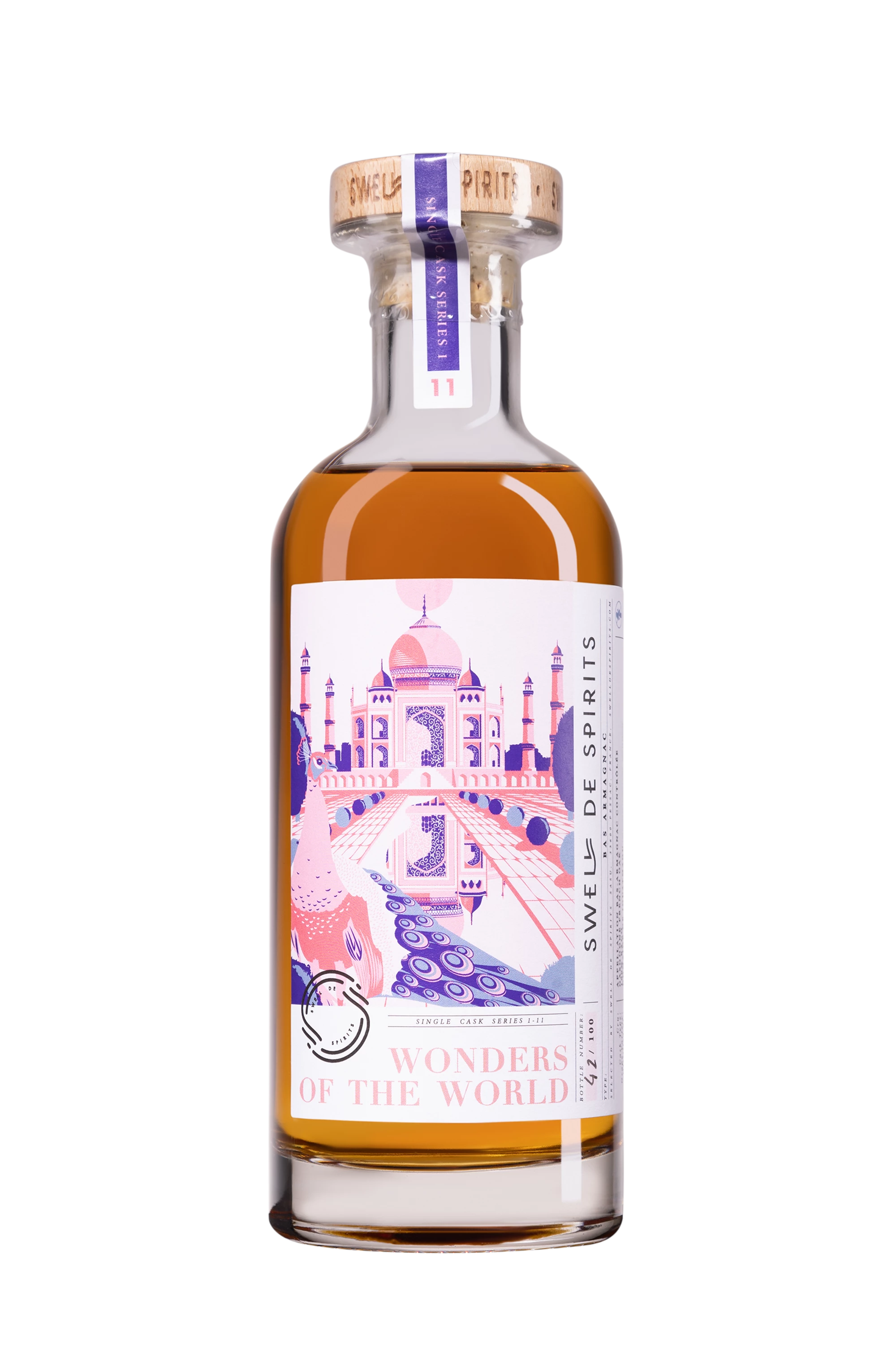 Swell de Spirits - Bas-Armagnac "Domaine de Jouatmaou - Wonders of the World N°11" 1992 42.4°, 50cl