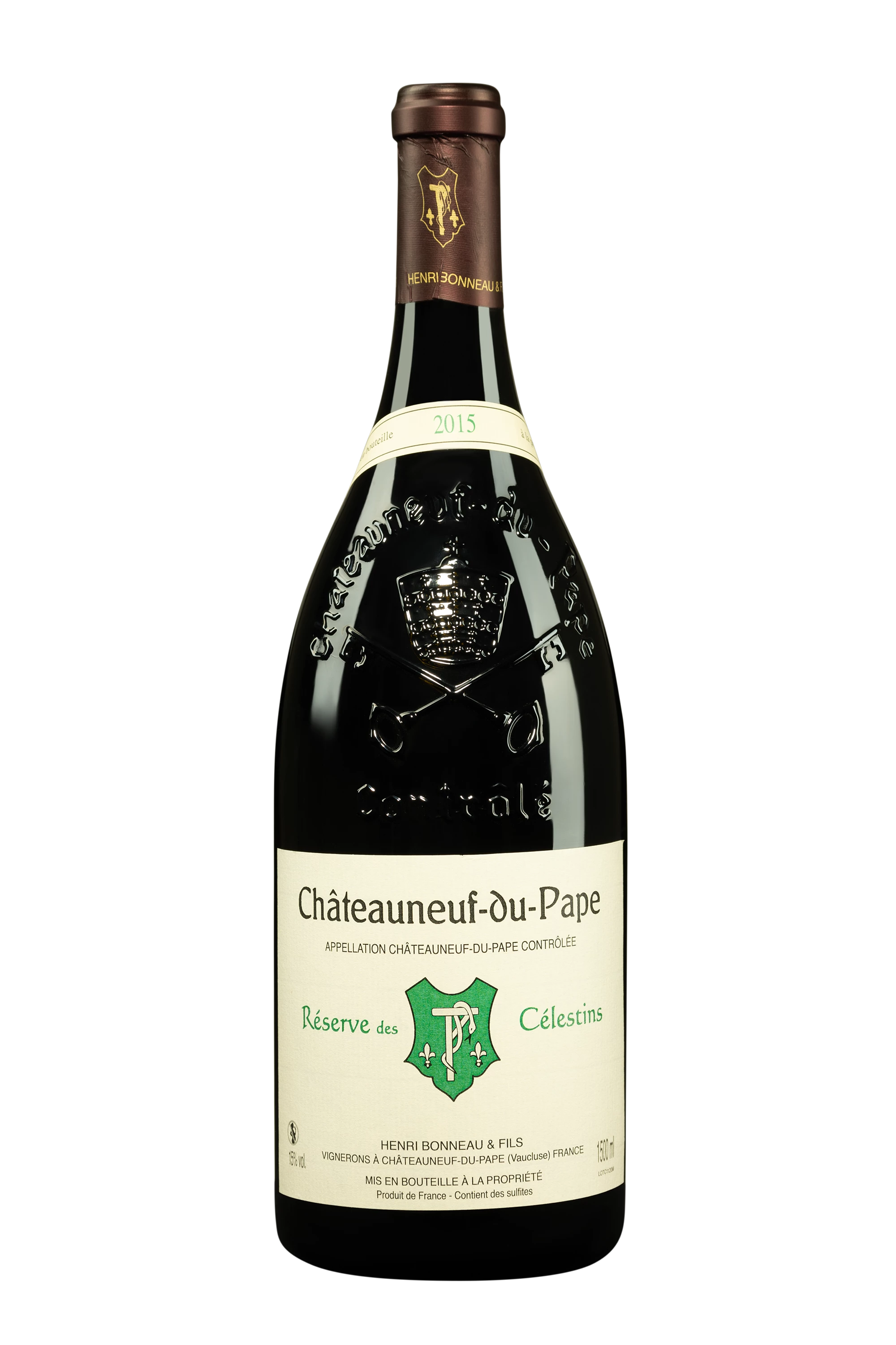 Domaine Henri Bonneau - Châteauneuf-du-Pape "Réserve des Célestins" Rouge 2015 15°, 150cl