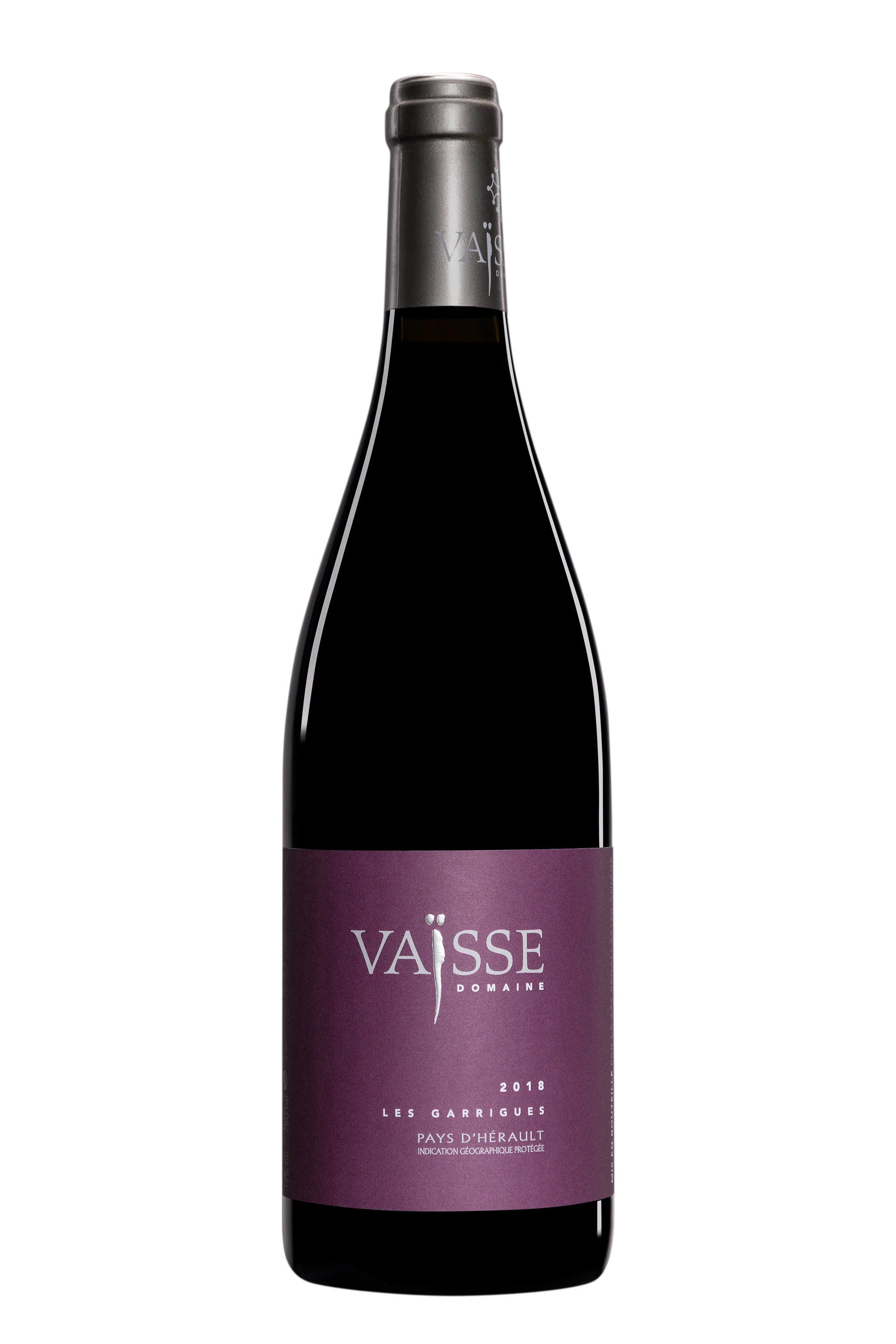 Domaine Pierre Vaïsse - Vin de Pays de l'Hérault "Les Garrigues" Rouge 2018 15°, 75cl
