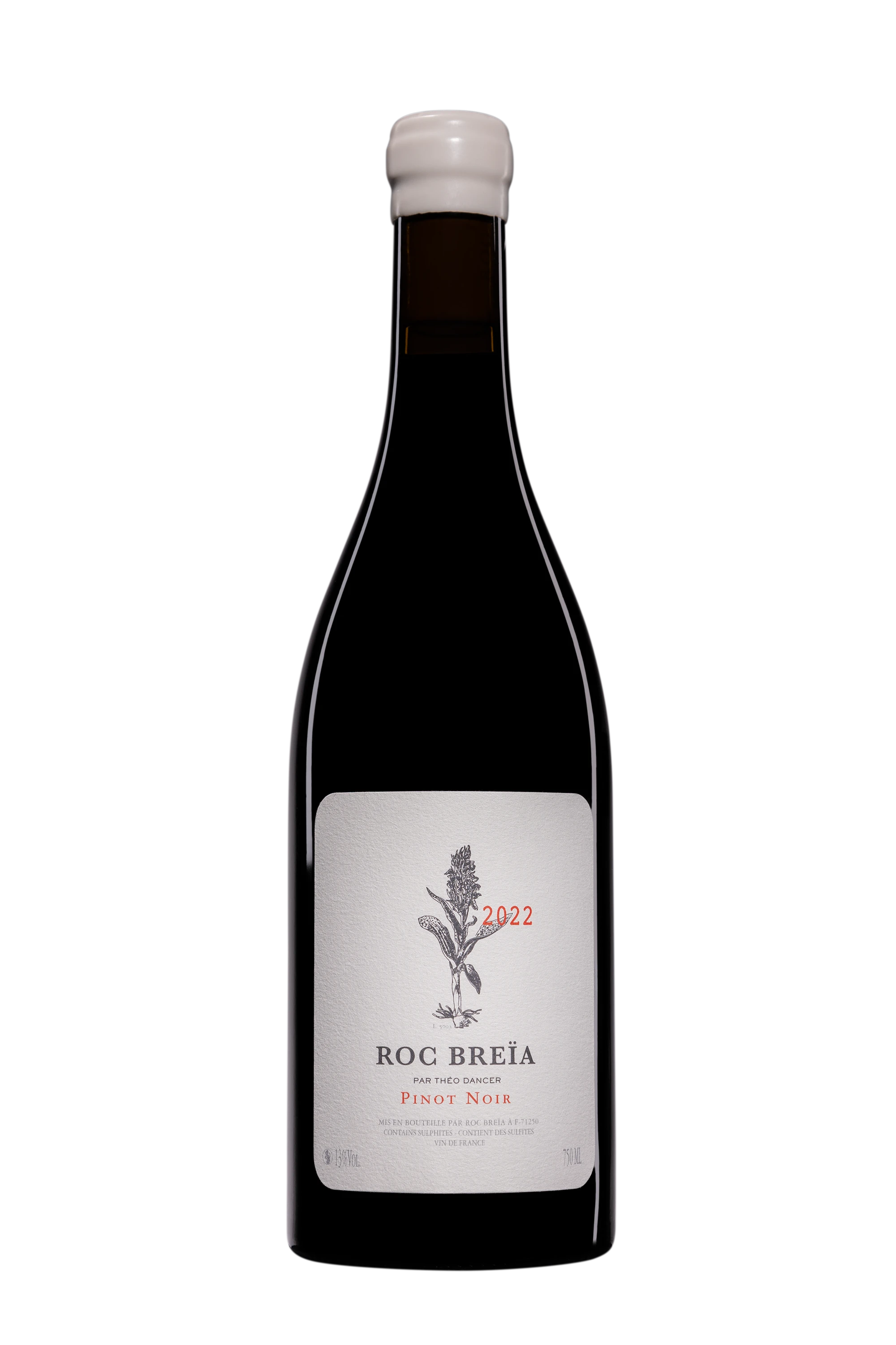 Roc Breia - Vin de France Rouge 2022 13°, 75cl