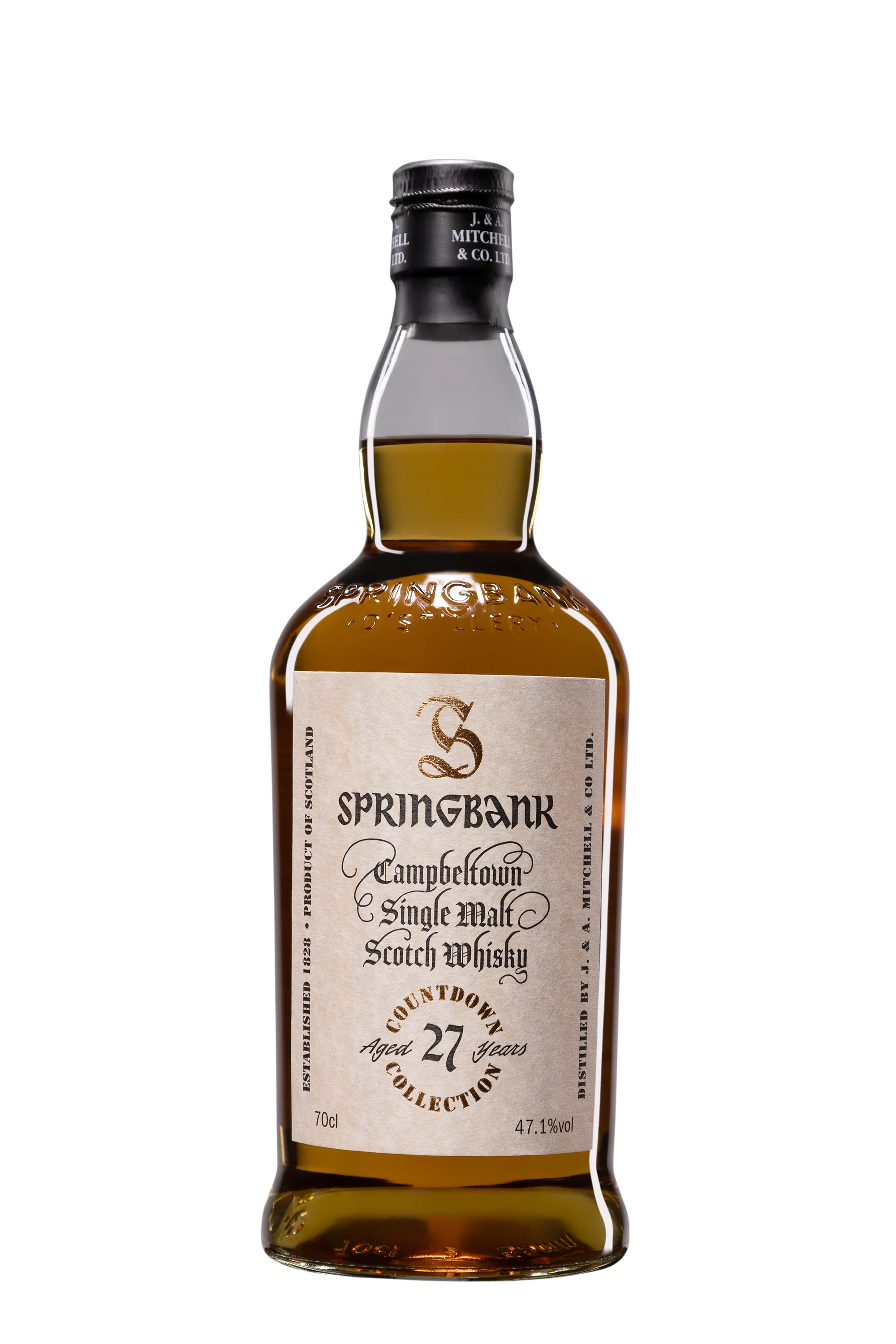 Springbank - Single Malt Scotch Whisky "27 Ans - Countdown Collection 1st Edition" 47.1° Giftbox, 70cl
