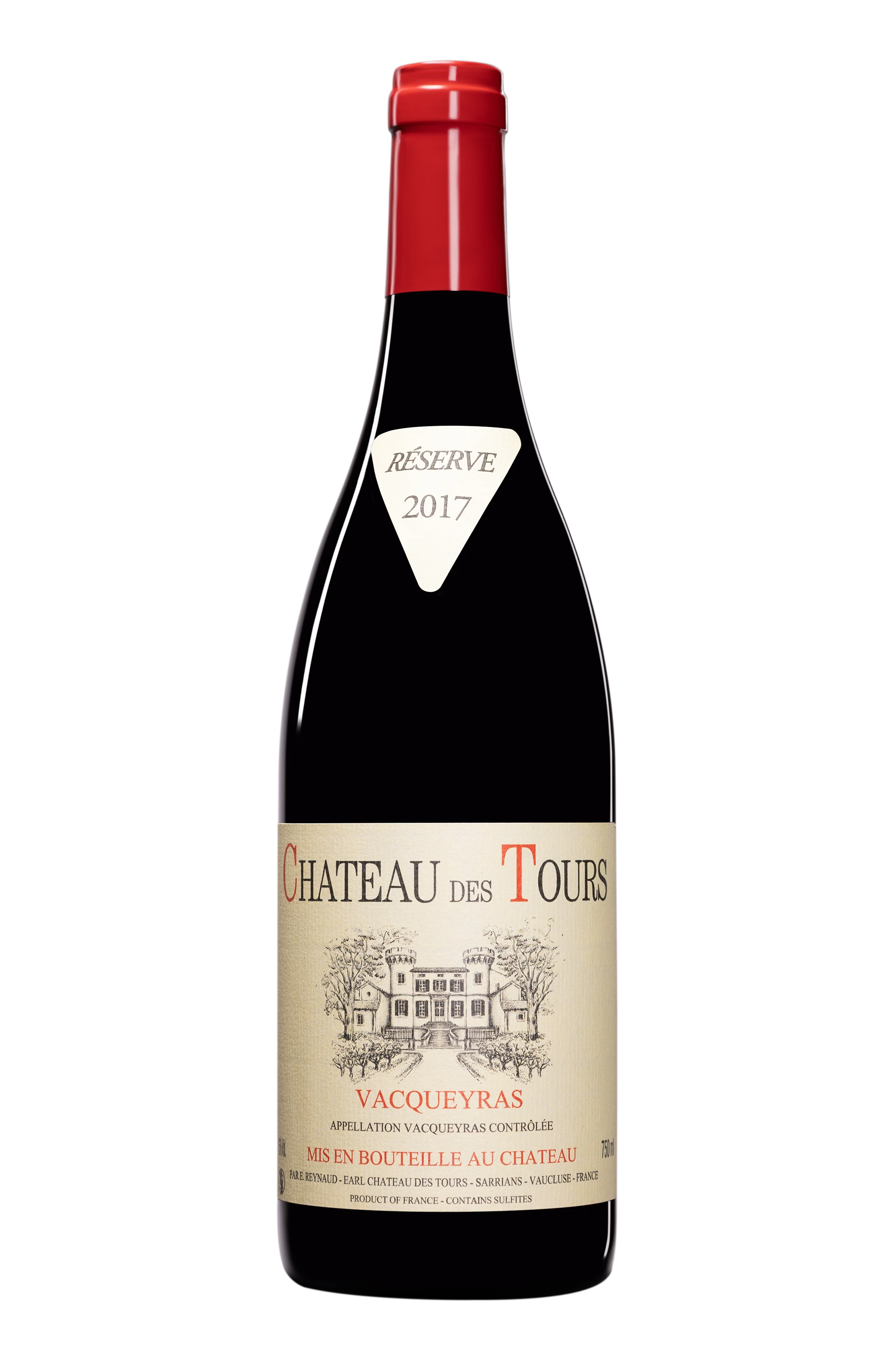 Château des Tours - Vacqueyras Rouge 2017 15°, 75cl