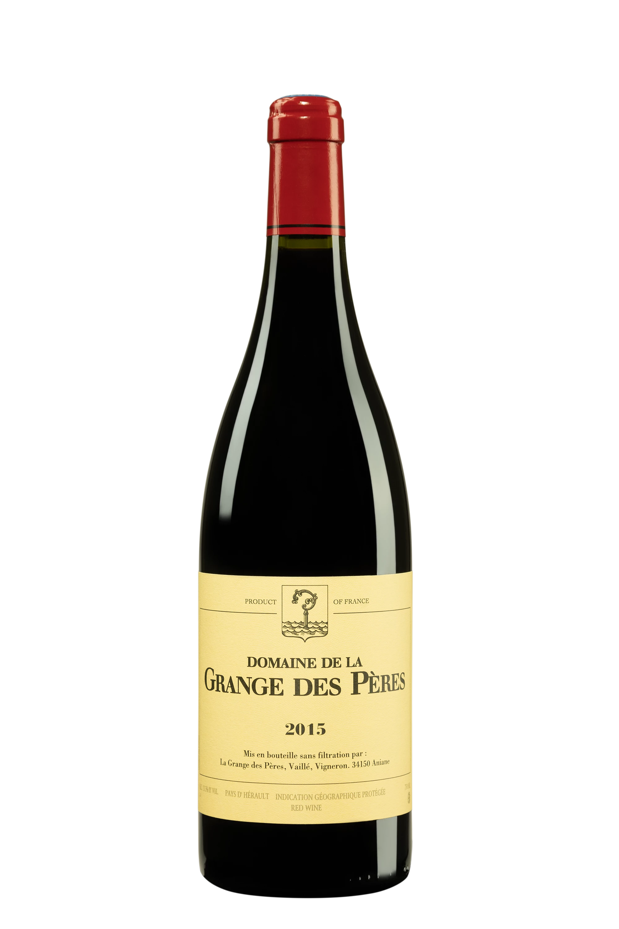 Domaine de la Grange des Pères - Vin de Pays de l'Hérault Rouge 2015 13.5°, 75cl
