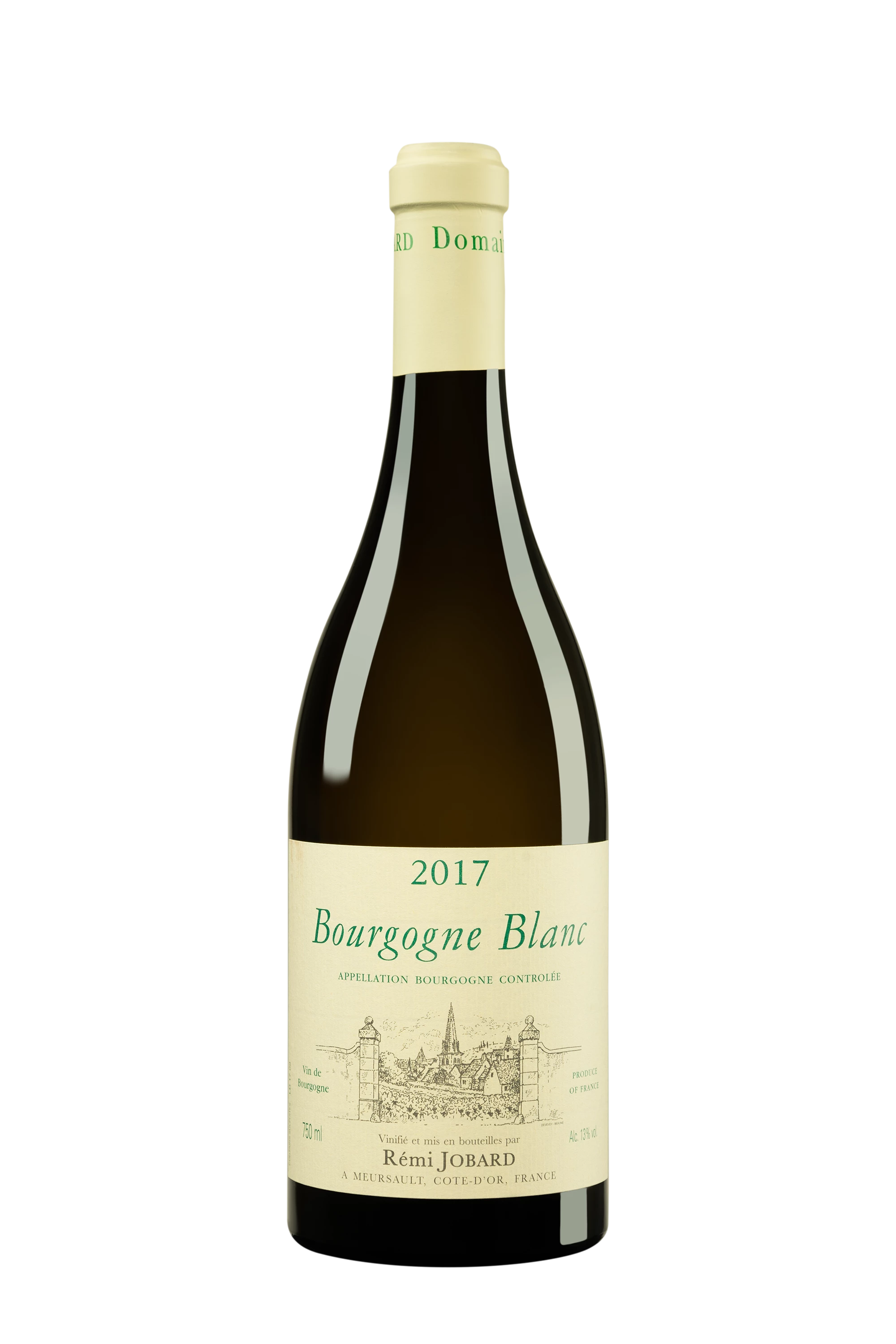 Domaine Rémi Jobard - Bourgogne "Chardonnay" Blanc 2017 1300°, 75cl