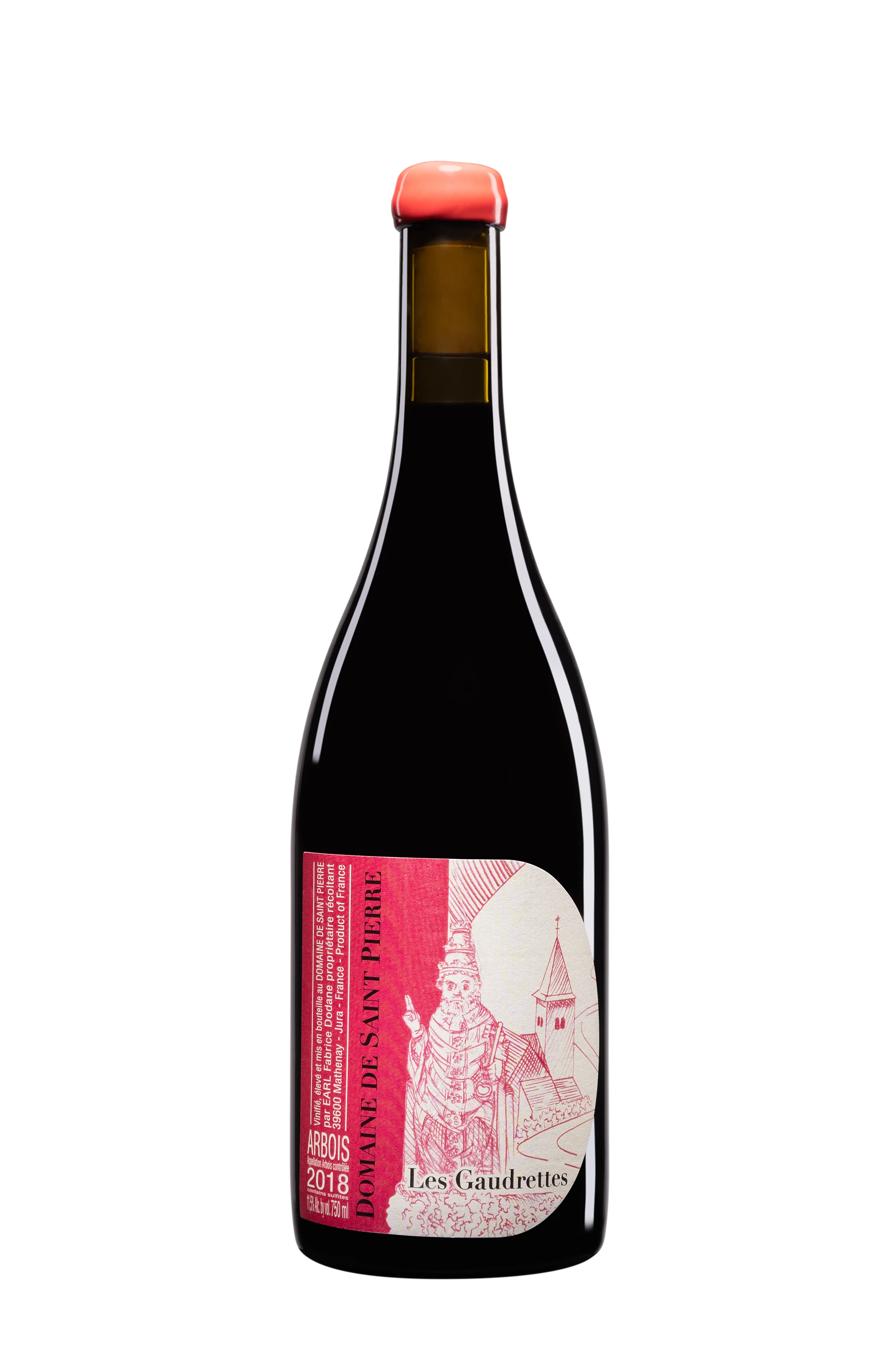 Domaine de Saint Pierre - Côtes du Jura "Les Gaudrettes" Rouge 2018, 75cl