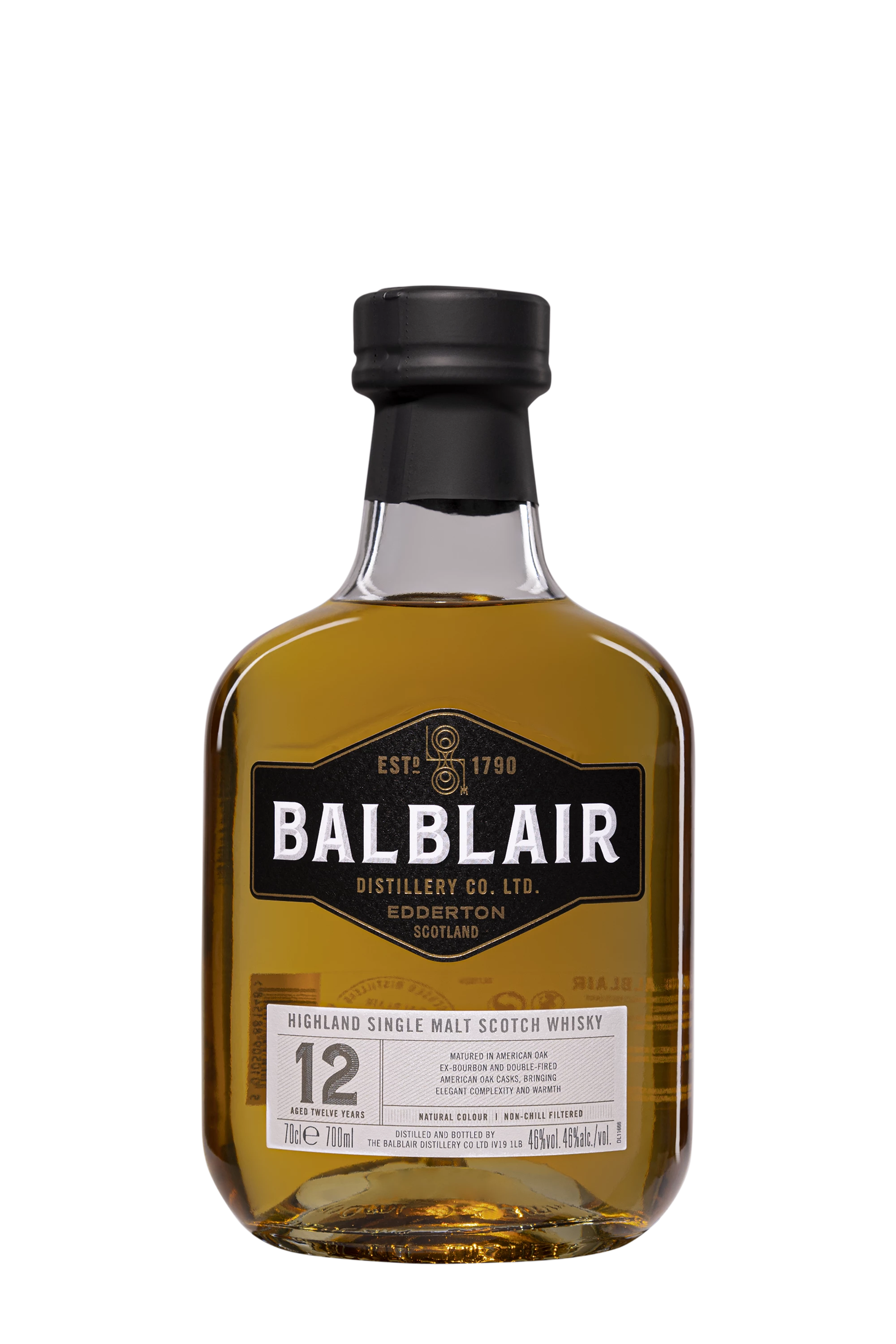 Balblair - Single Malt Scotch Whisky "12 Ans" 46° Giftbox, 70cl