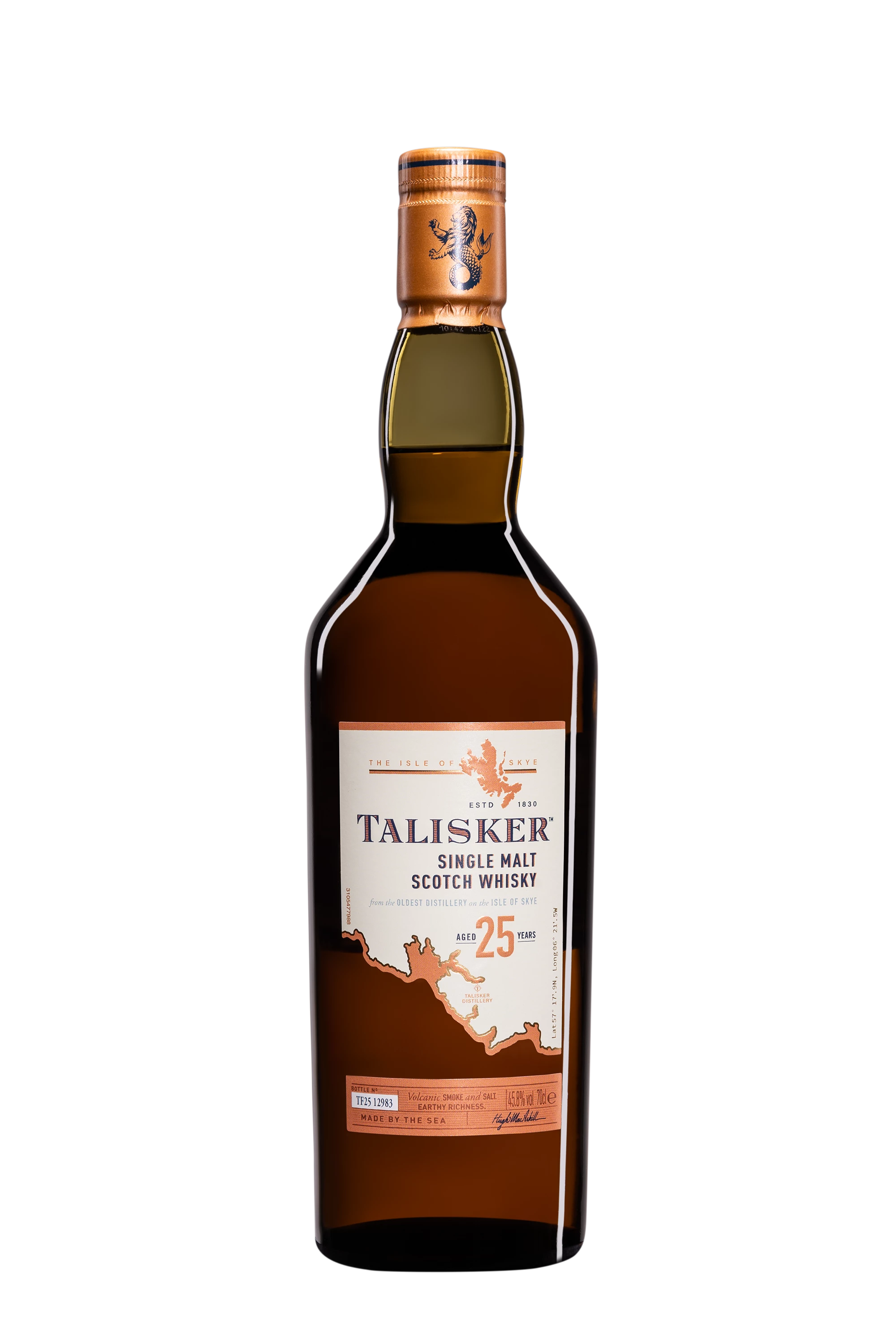 Talisker - Single Malt Scotch Whisky "25 Ans - Release 2023" 45.8° Giftbox, 70cl