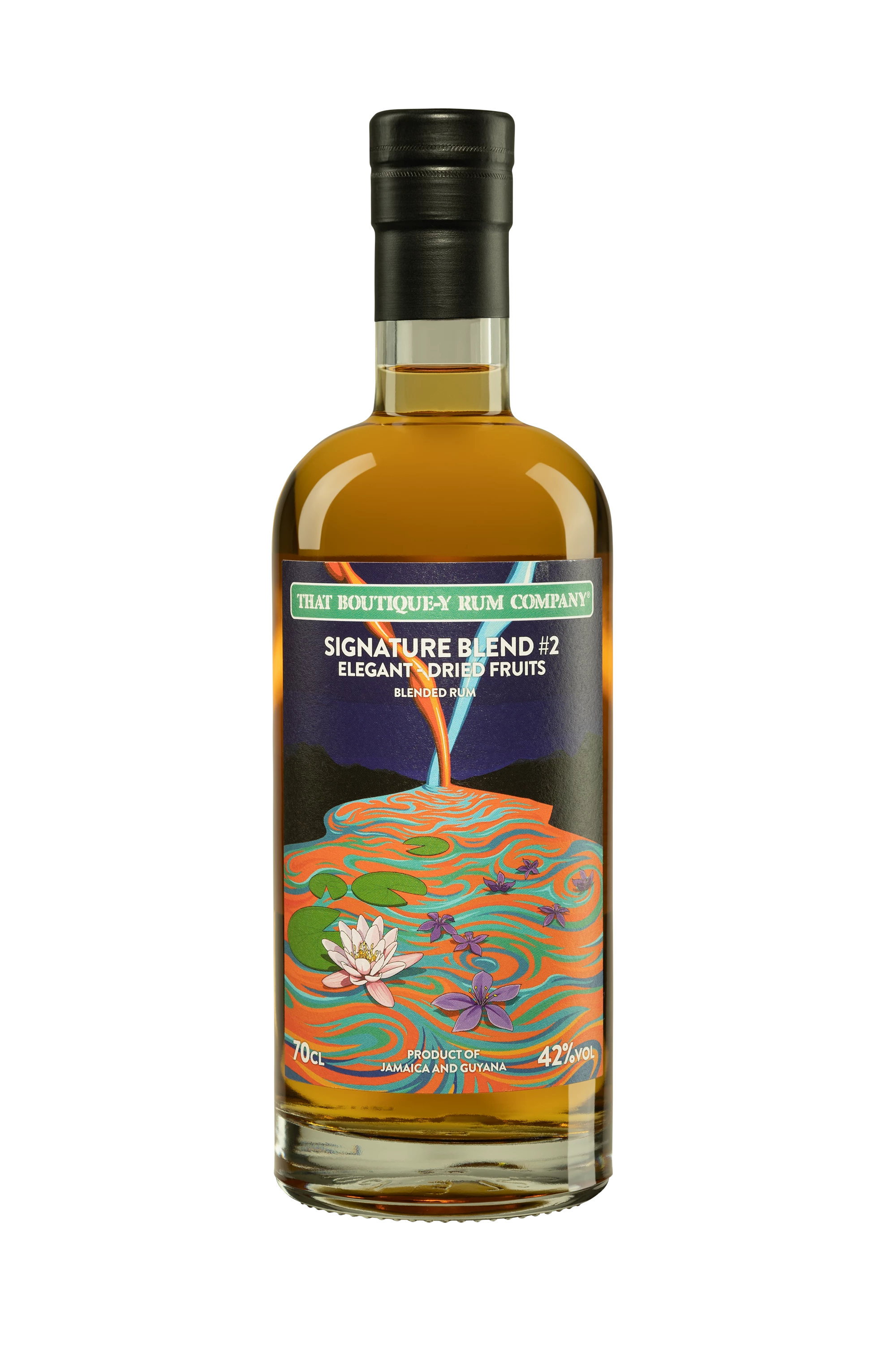 That Boutique-Y Rum Company - Molasses Caribbean Rhum "Signature Blend #2 Elegant - Dried Fruit" Brun 42°, 70cl
