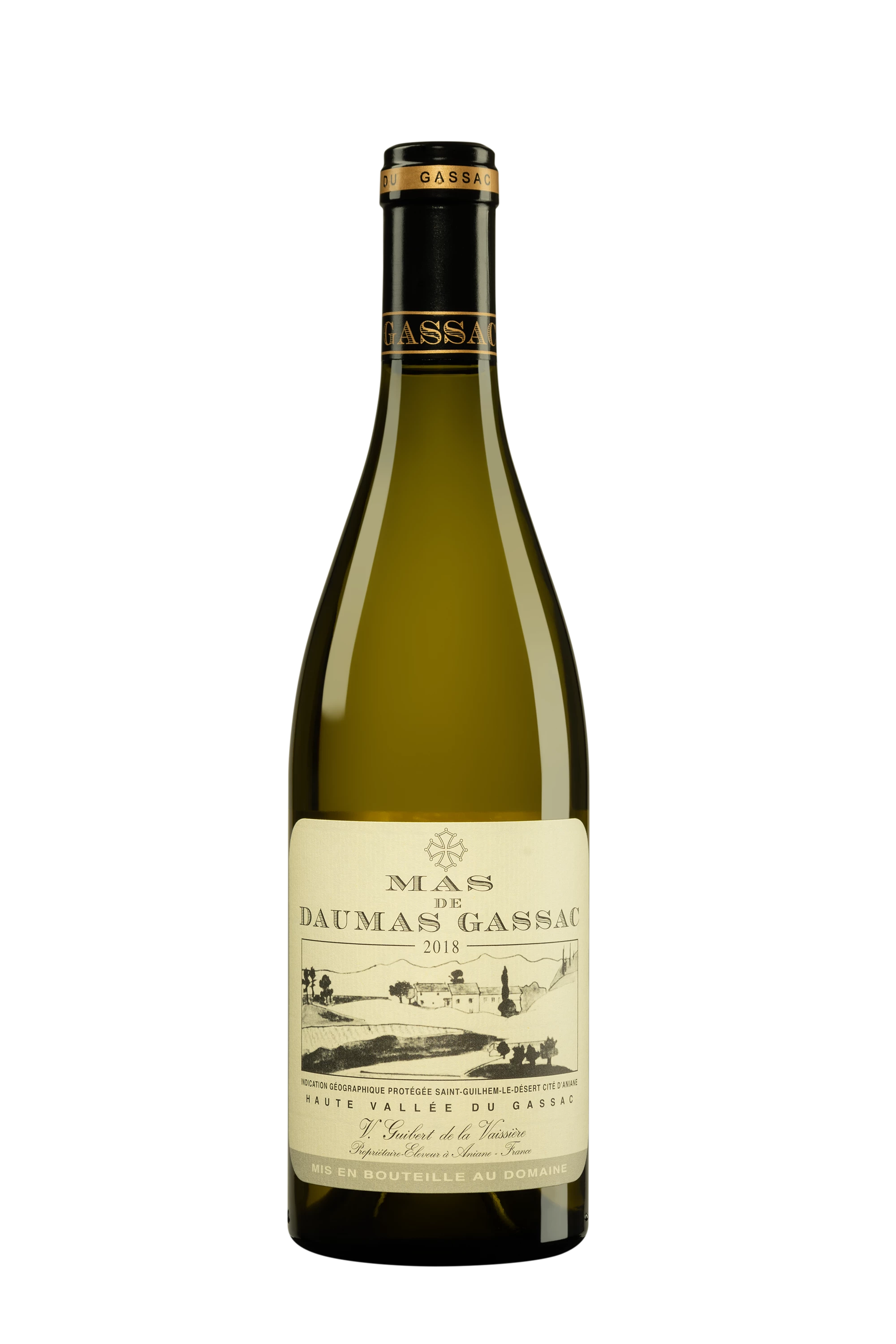 Mas Daumas Gassac - Vin de Pays de Saint Guilhem-le-Désert – Cité d'Aniane Blanc 2018 13.5°, 75cl