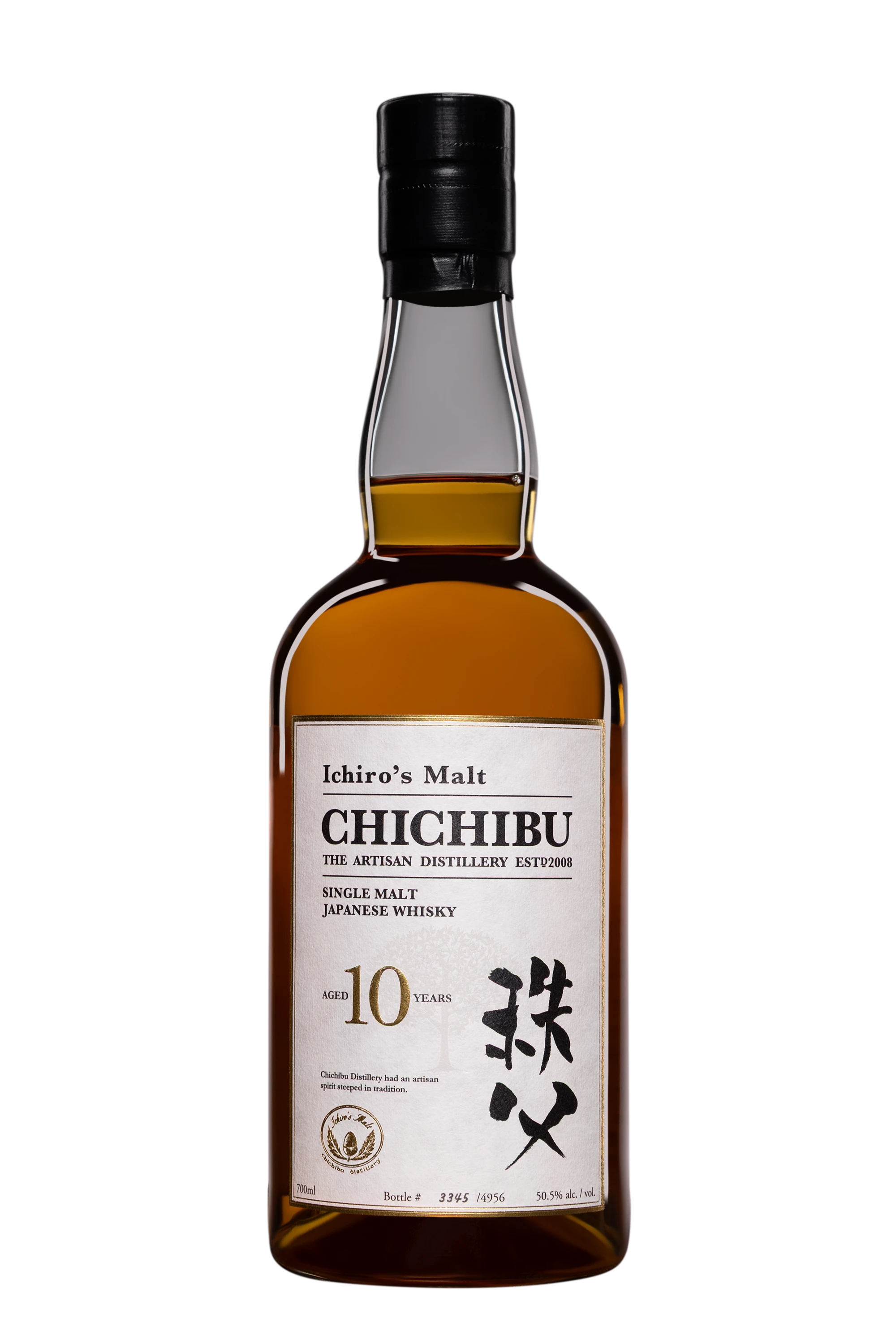 Ichiro's Malt Chichibu - Single Malt Japanese Whisky "10 Ans" 50.5° Giftbox, 70cl