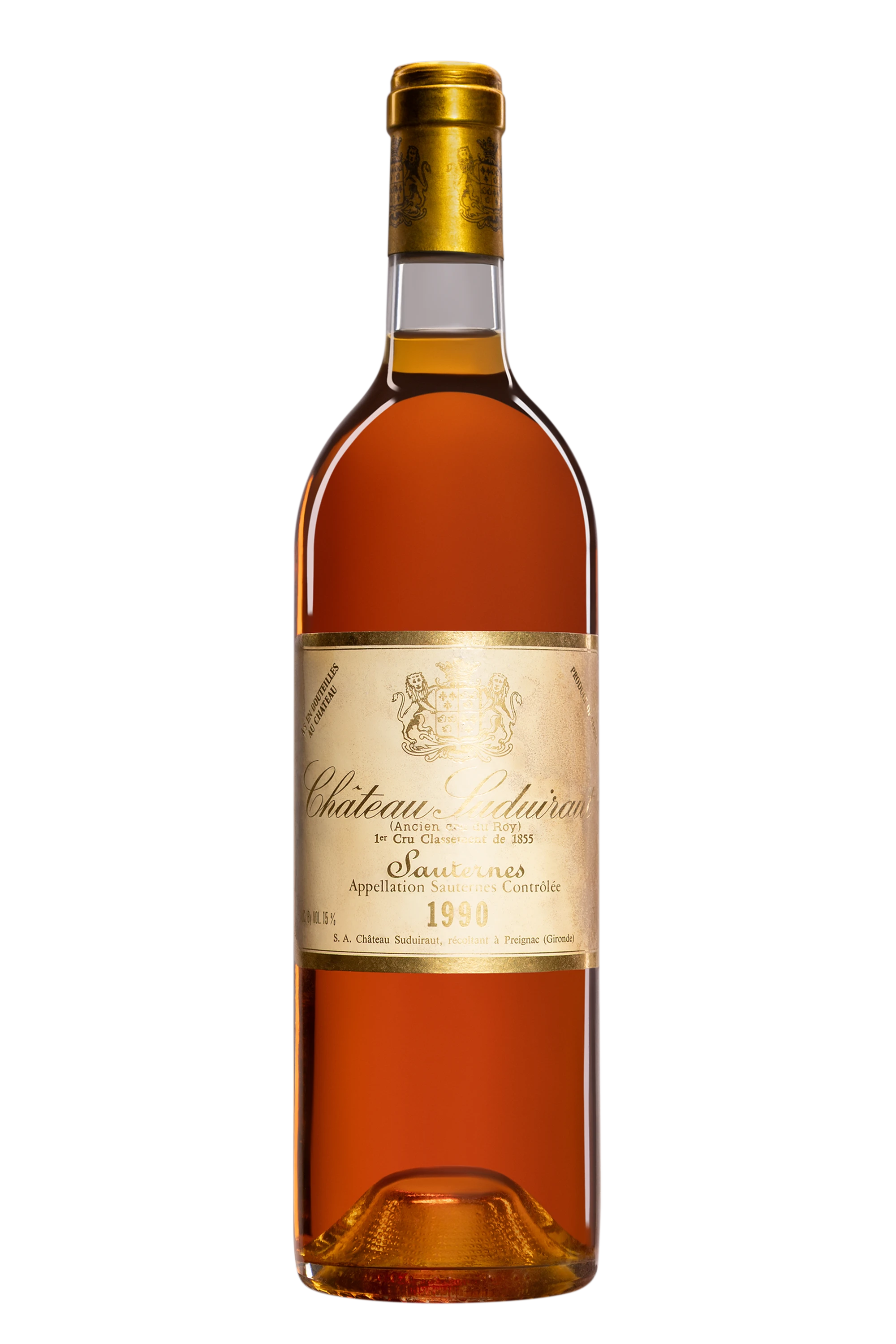 Château Suduiraut - Sauternes 1er Cru Classé "Premier Vin de Château Suduiraut" Blanc 1990 15°, 75cl