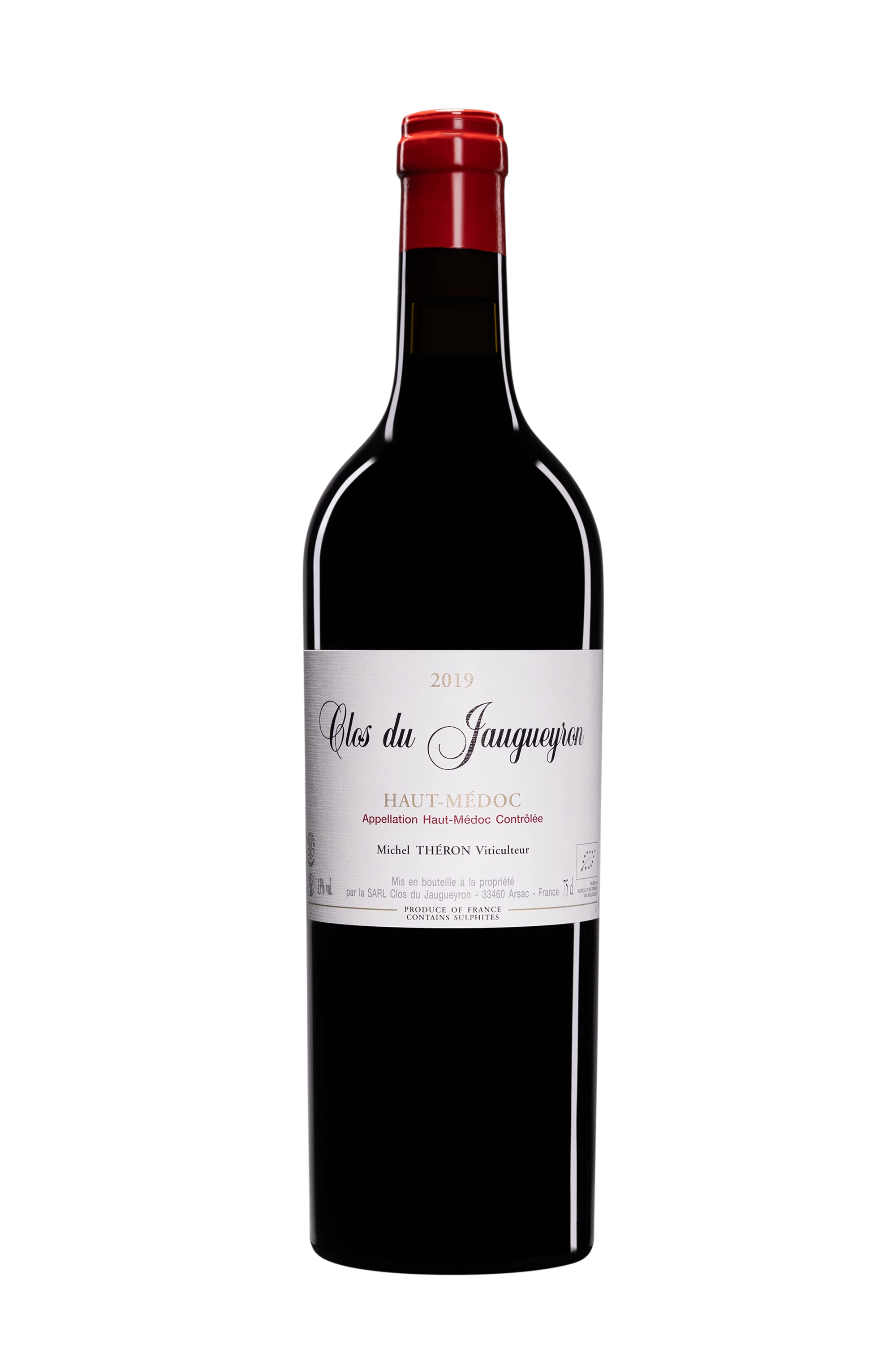 Clos du Jaugueyron - Haut-Médoc Rouge 2019, 75cl