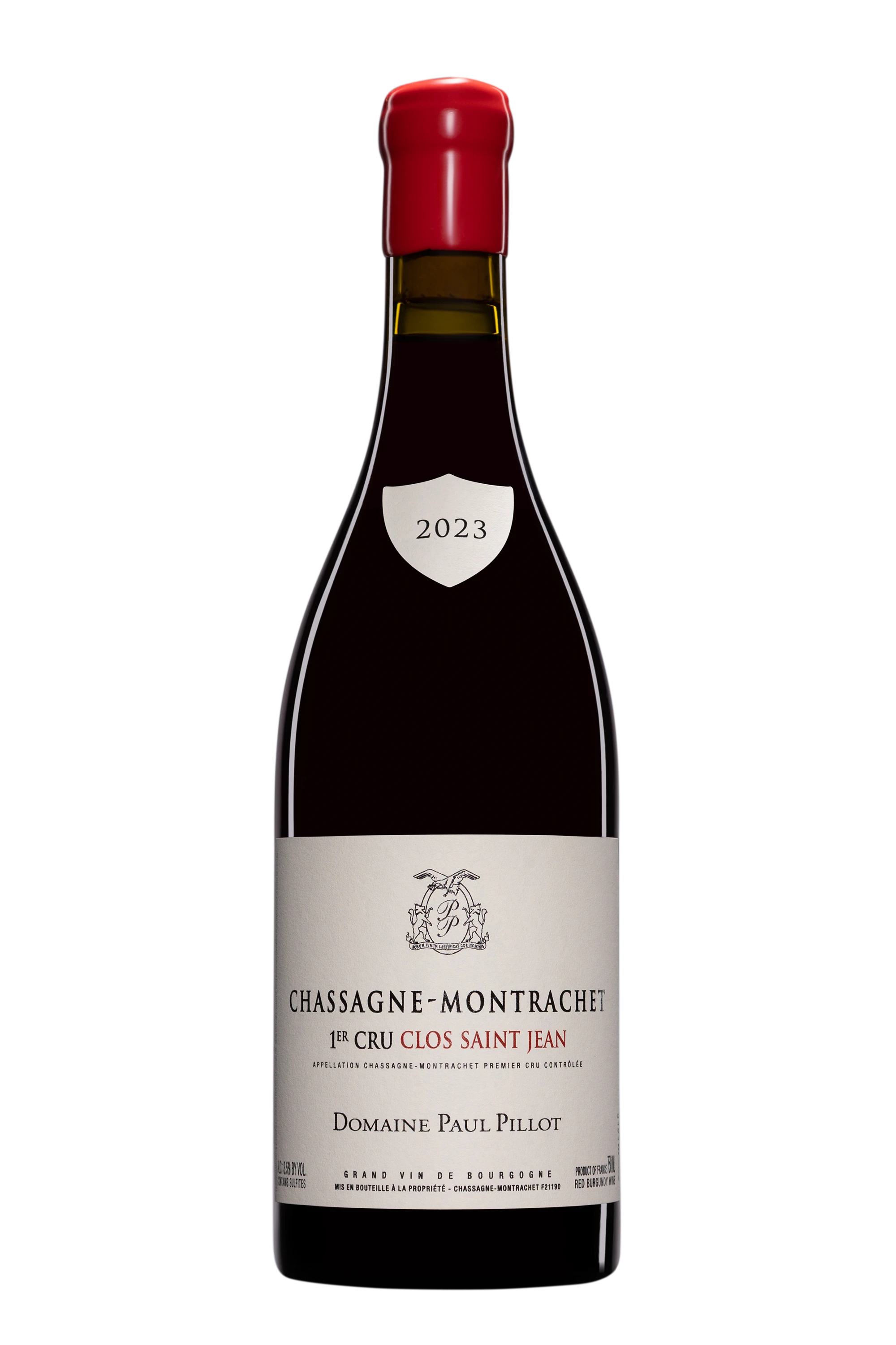 Domaine Paul Pillot - Chassagne-Montrachet 1er Cru "Clos Saint-Jean" Rouge 2023 13.5°, 75cl