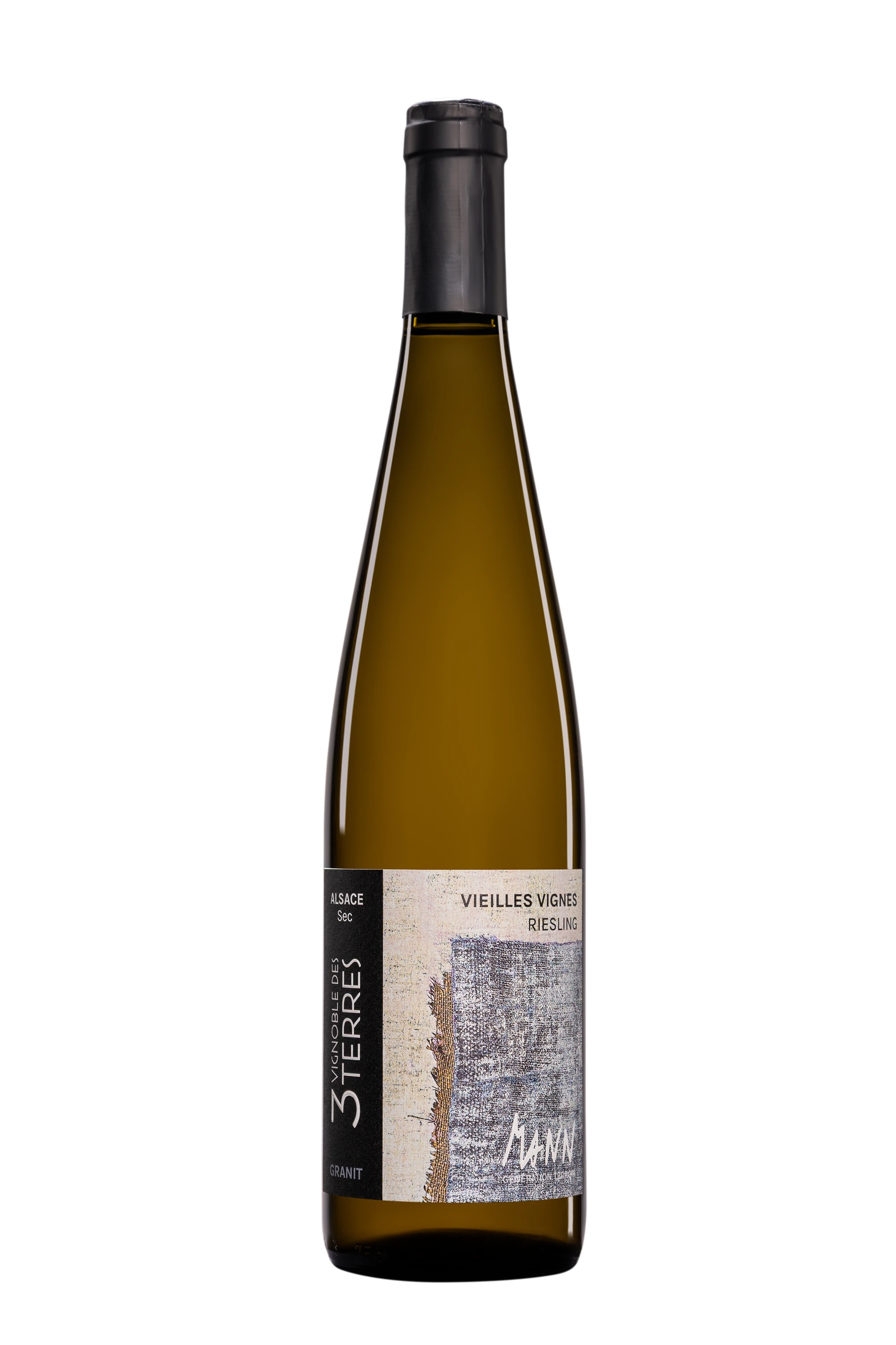 Domaine des 3 Terres - Alsace Riesling "Vieilles Vignes" Blanc 2023 13°, 75cl