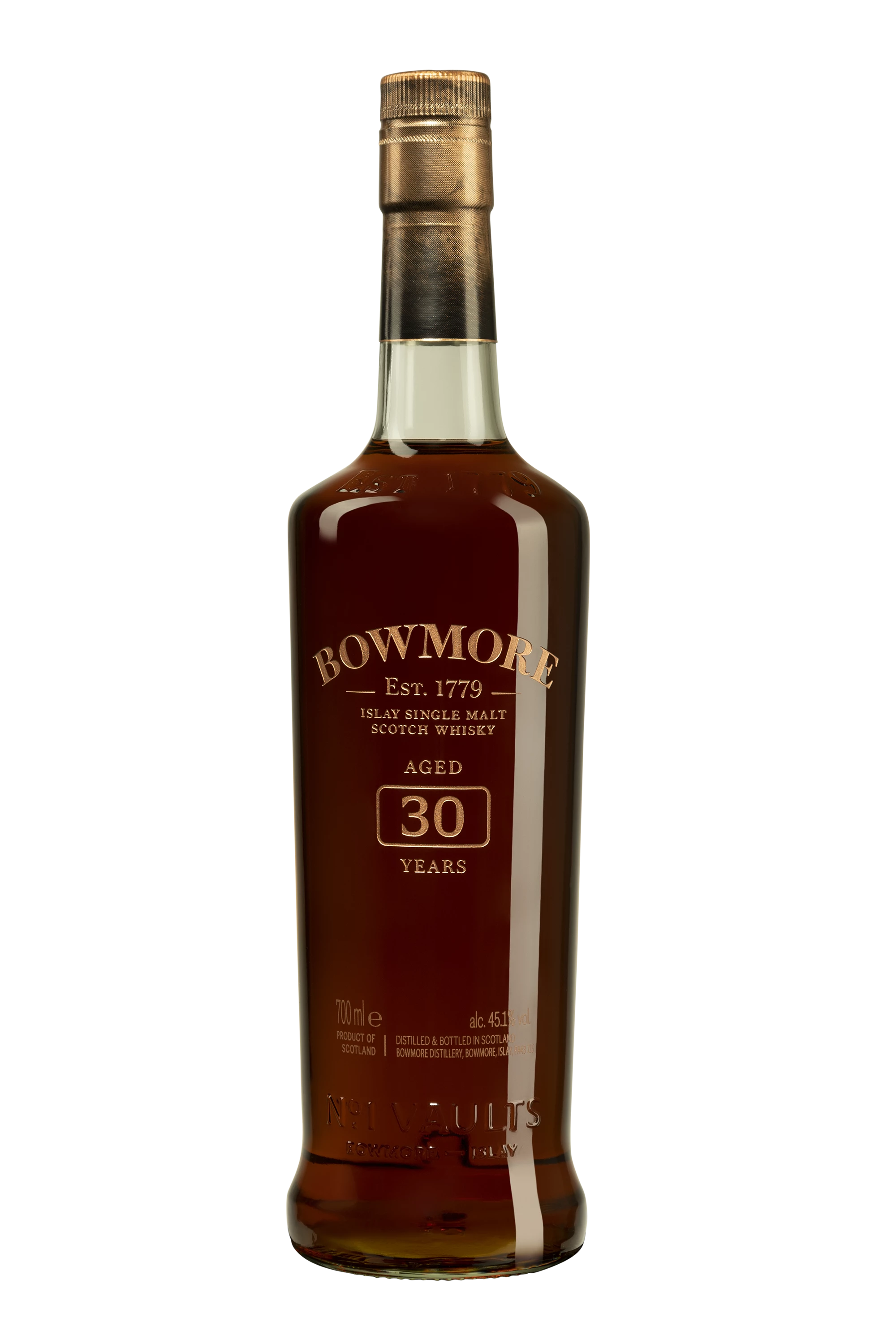 Bowmore - Single Malt Scotch Whisky "30 Ans - Release 2021" 45.1° Giftbox, 70cl