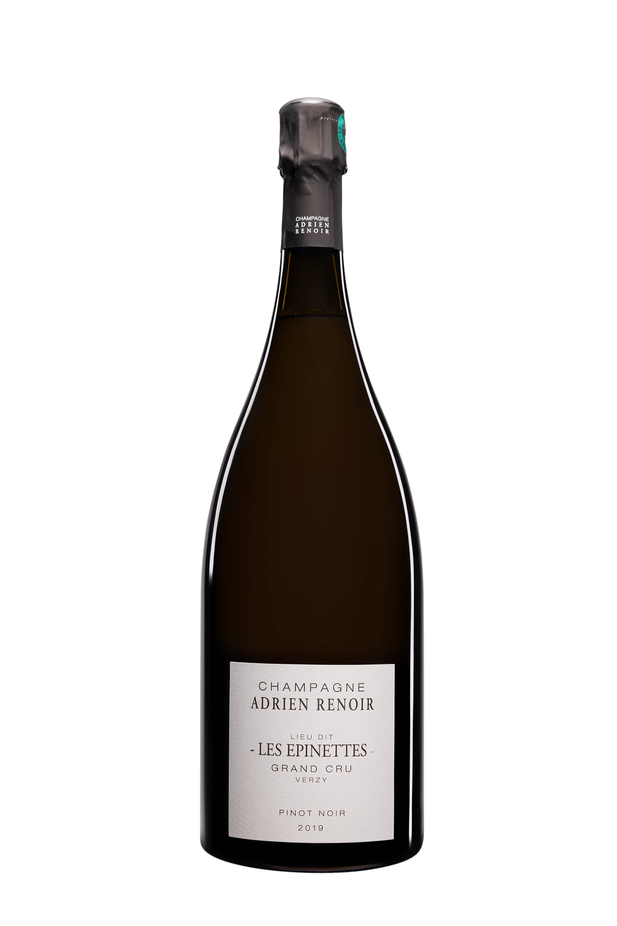 Domaine Adrien Renoir - Champagne Extra-Brut Grand Cru Blanc de Noirs Millésimé "Les Epinettes" Blanc 2019 Dégorgement 07.2023 12.5°, 150cl