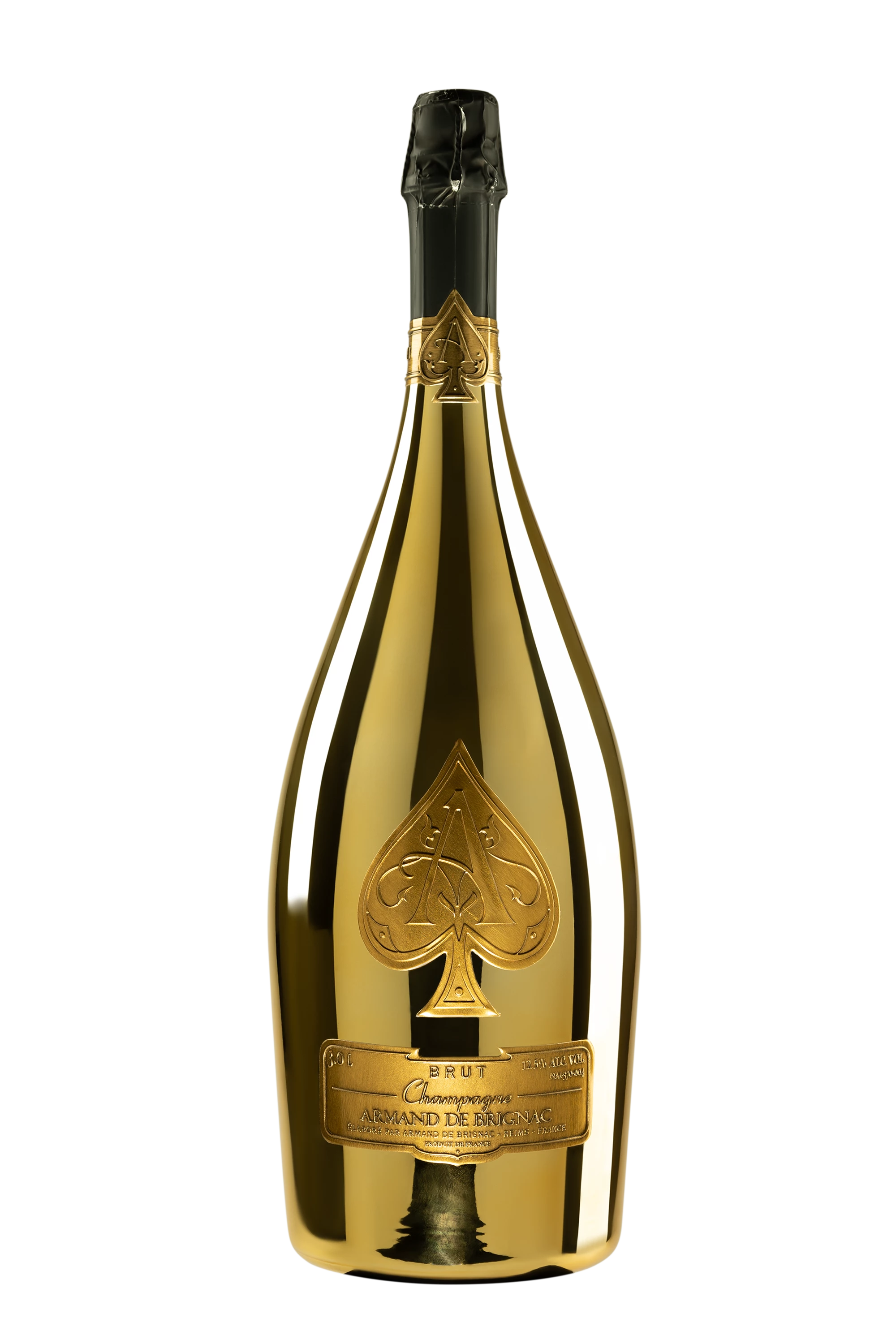 Maison Armand de Brignac - Champagne Brut "Gold" Blanc NV 12.5° Velvet, 300cl