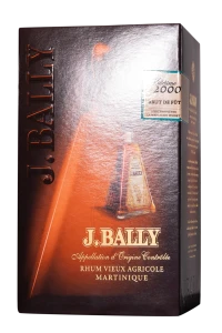 J. Bally - Rhum Vieux Agricole de Martinique "Brut de Fût" Brun 2000 58.1° Giftbox, 70cl