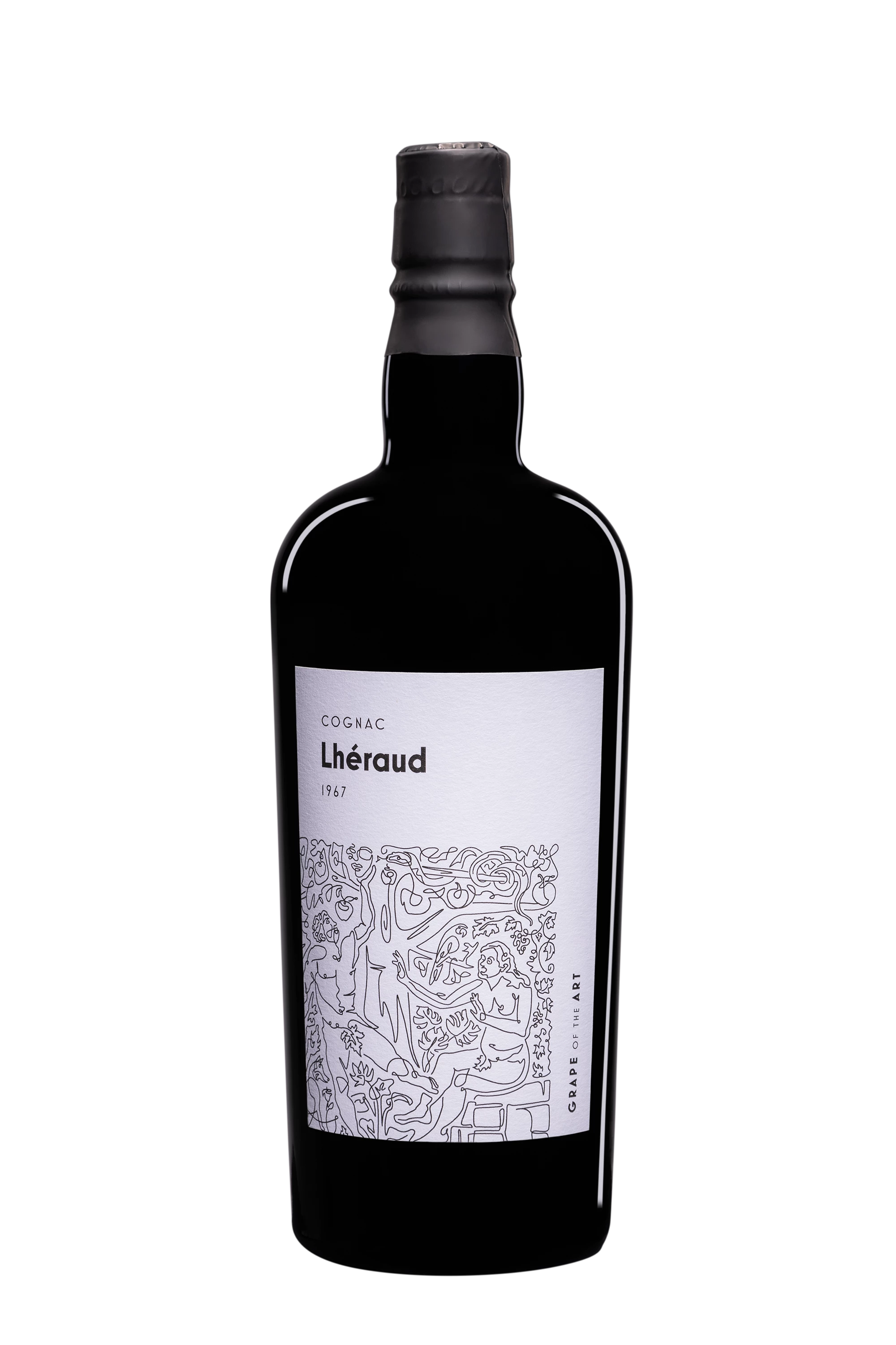 Grape of the Art - Cognac Bons Bois "56 Ans Lheraud" 1967 46°, 70cl