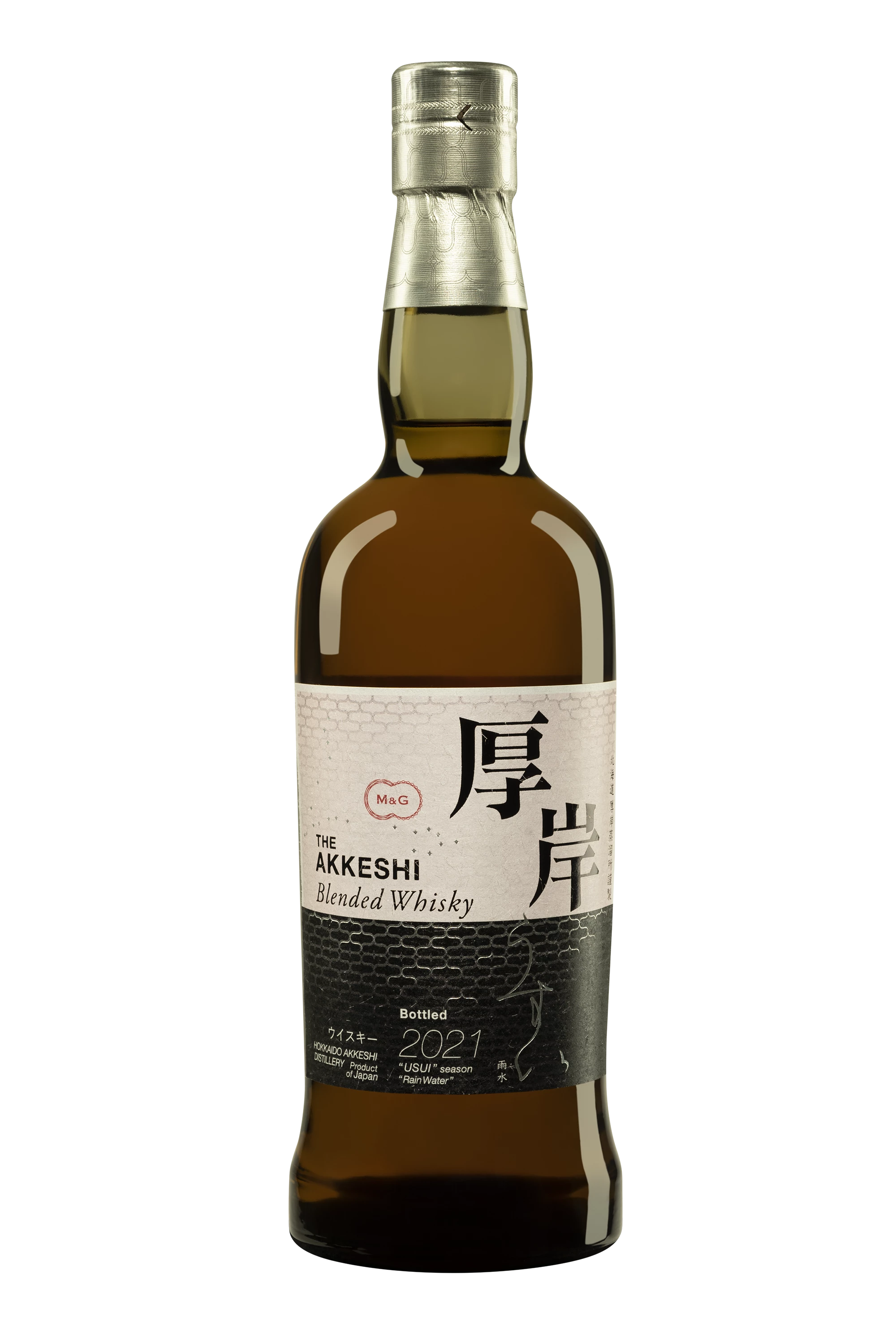Akkeshi - Blended Japanese Whisky "Usui - Release 2021" 48° Giftbox, 70cl