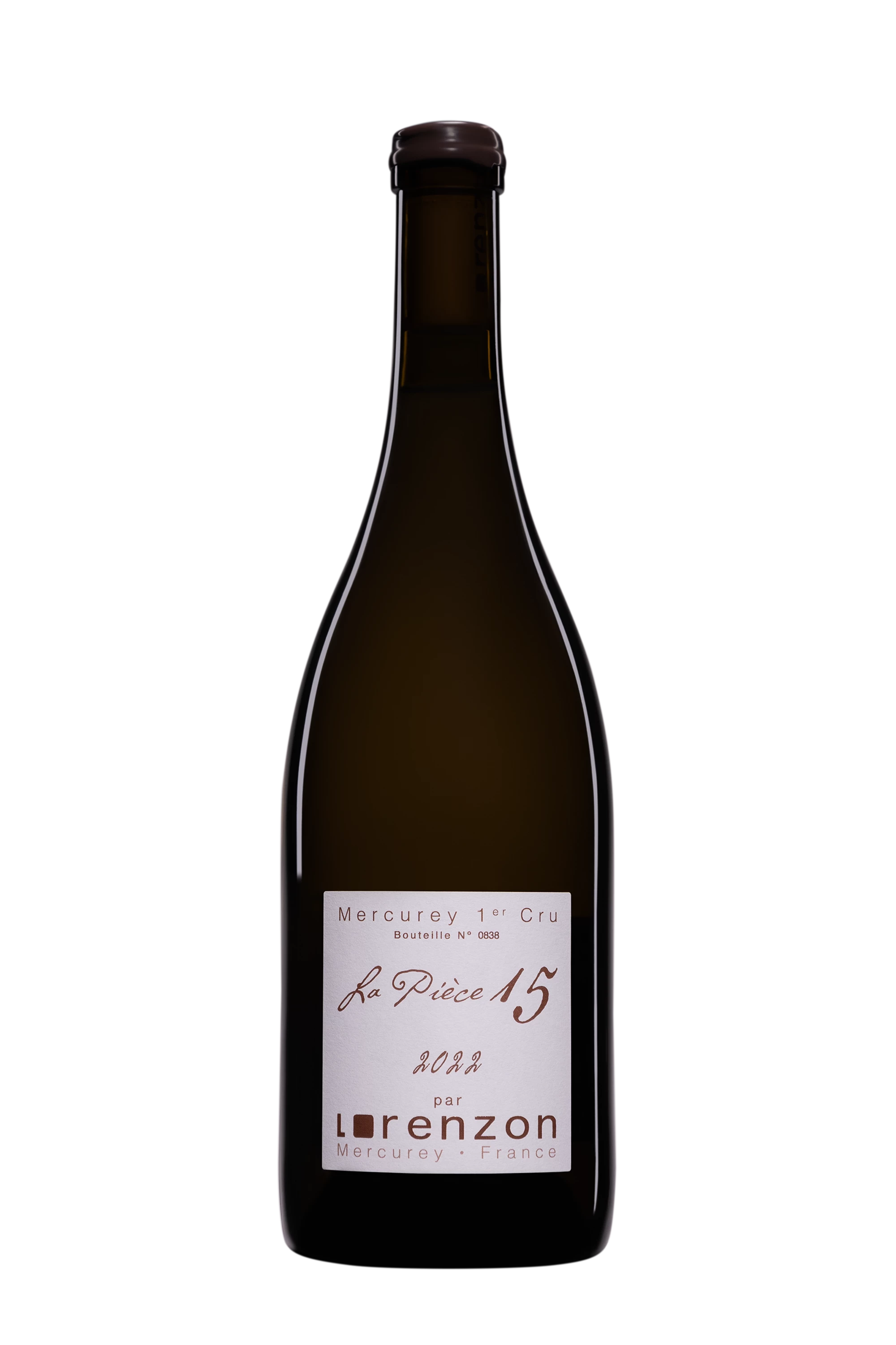 Domaine Bruno Lorenzon - Mercurey Villages "Pièce 15" Blanc 2022 14°, 75cl