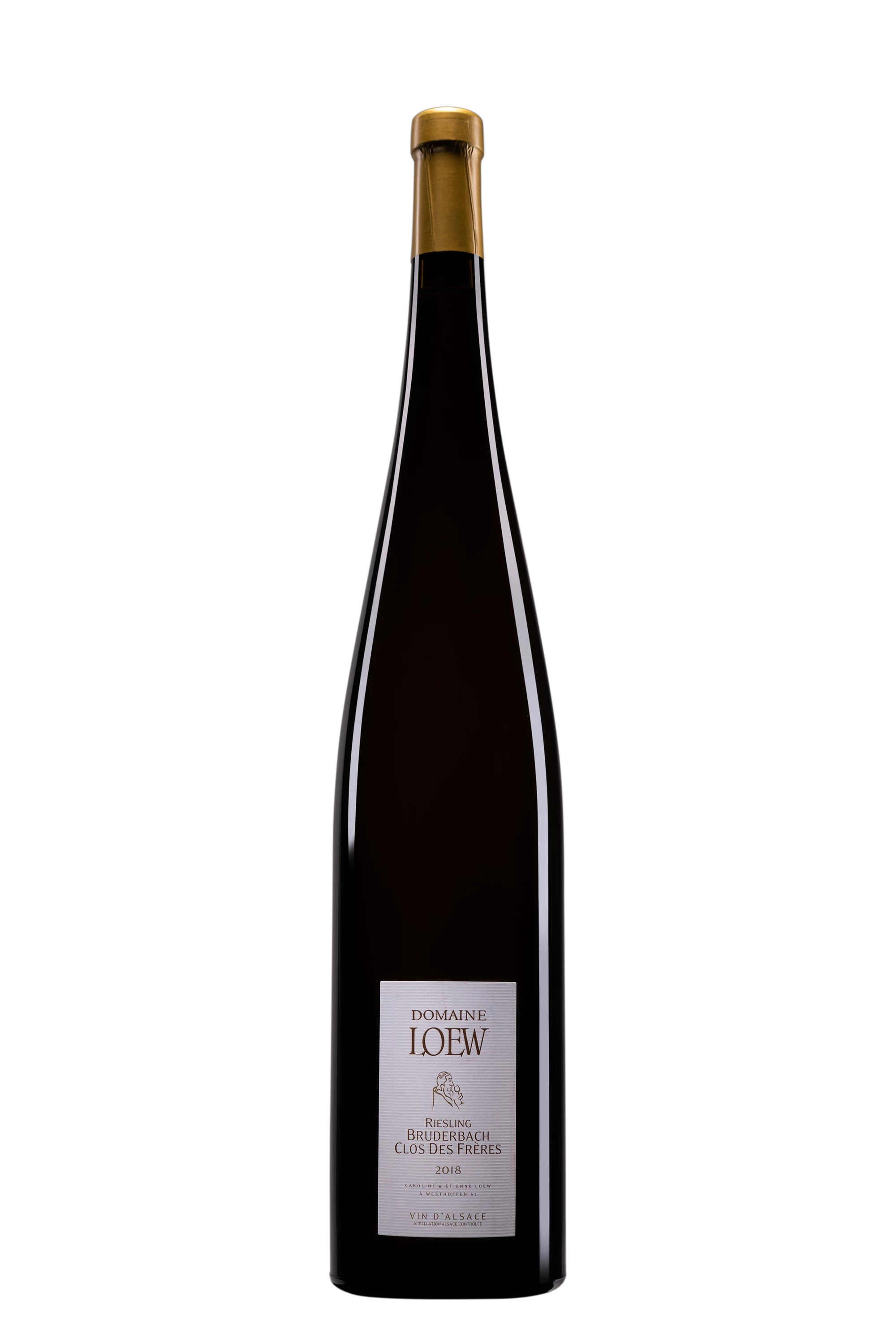 Domaine Etienne Loew - Alsace "Riesling - Bruderbach Clos des Frères" Blanc 2018, 150cl