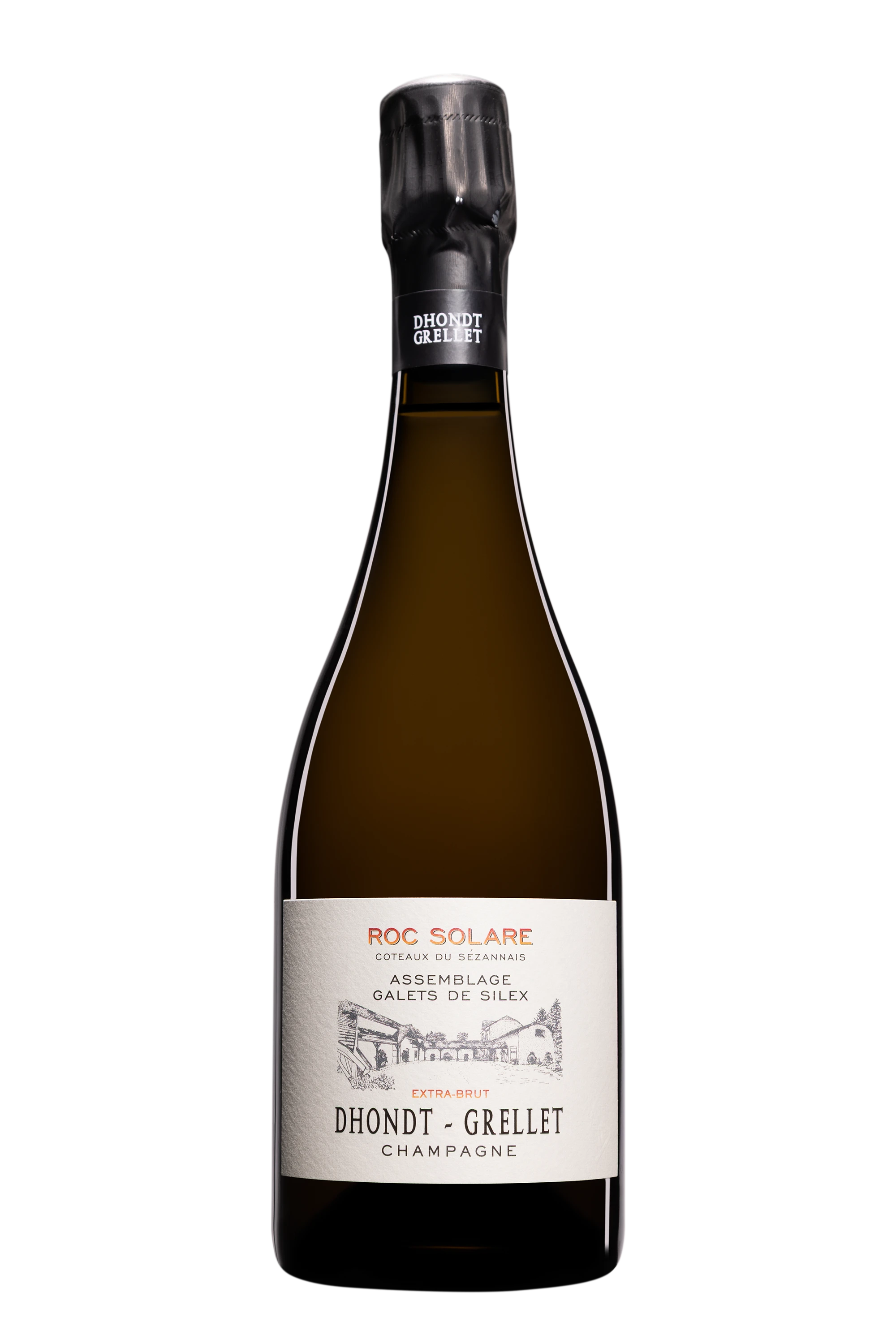 Domaine Dhondt-Grellet - Champagne Extra-Brut "Roc Solare" Blanc Vendange 2021 Dégorgement 09.2024 12°, 75cl