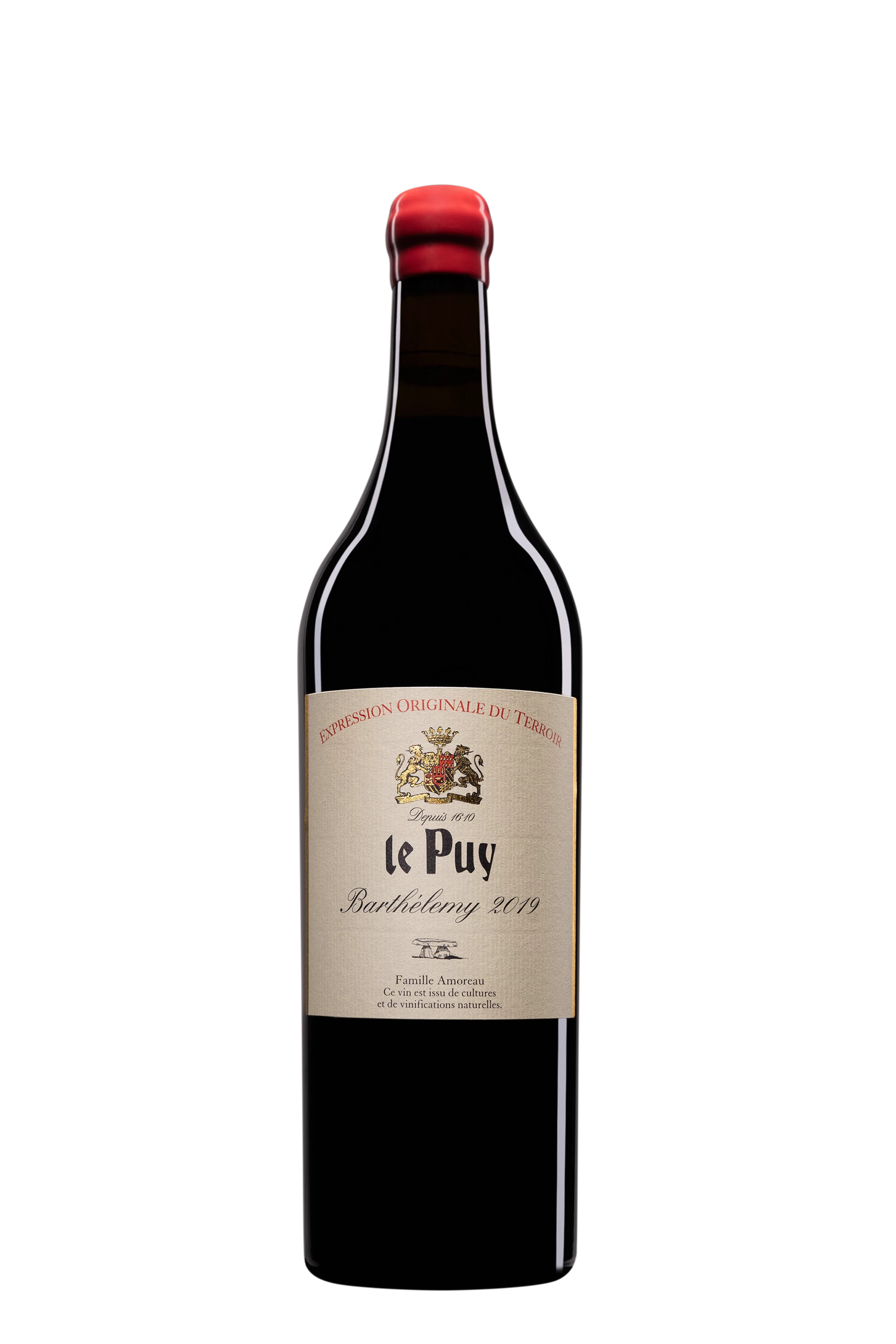 Le Puy - Vin de France "Barthélemy" Rouge 2019, 75cl
