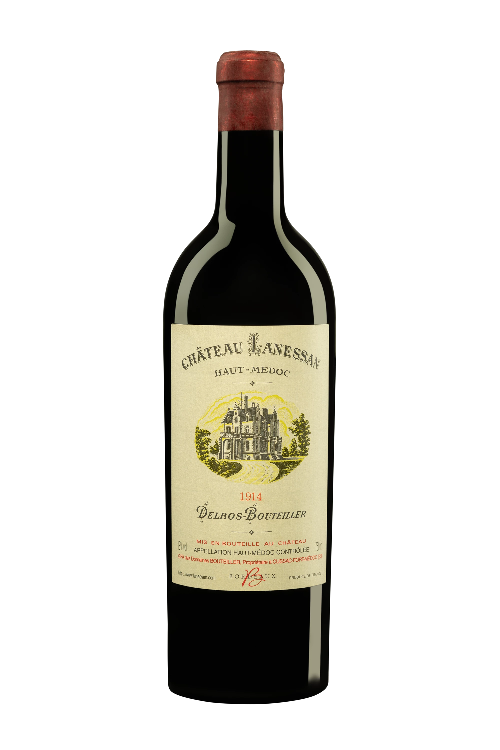 Château Lanessan - Haut-Médoc Rouge 1914, 75cl