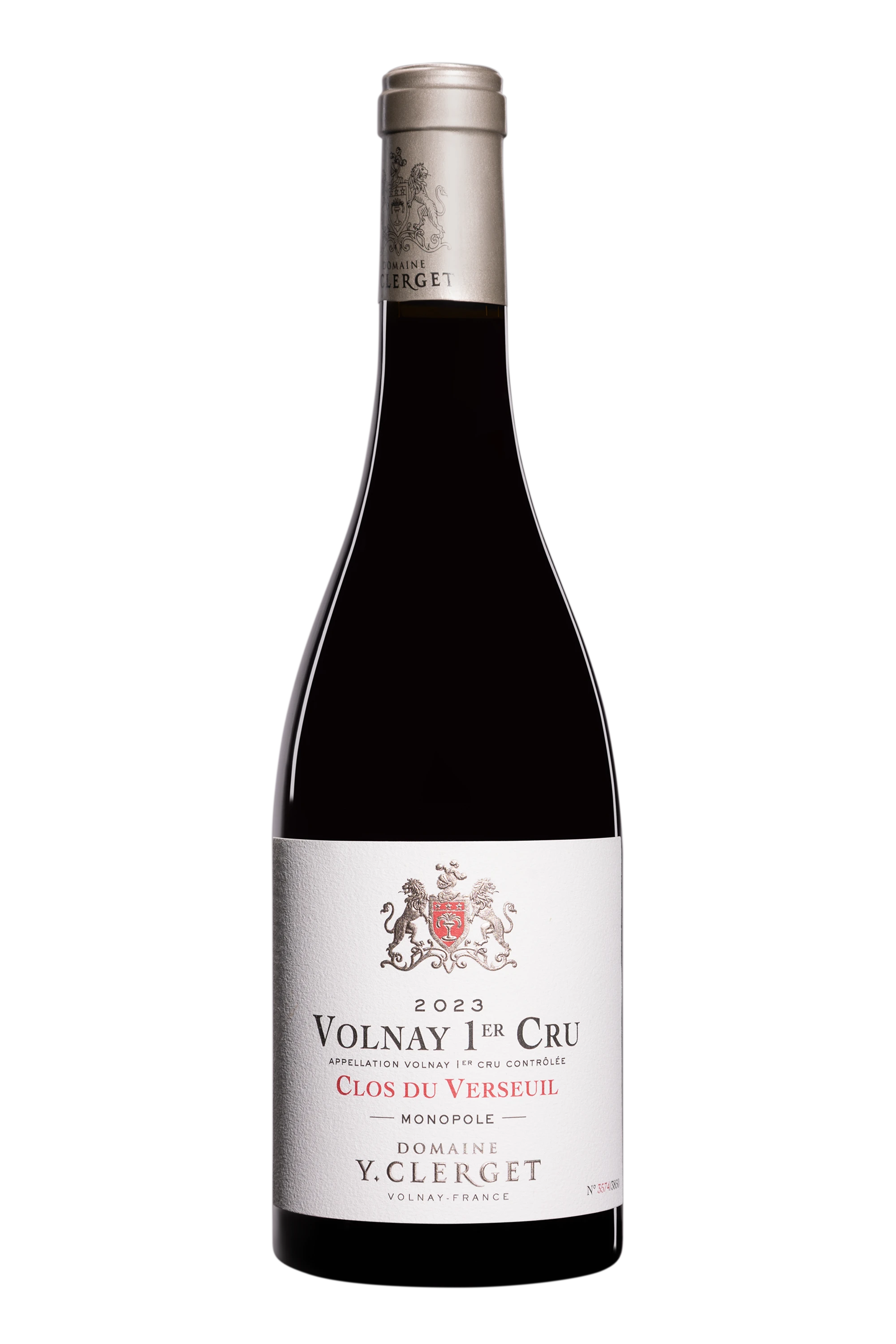 Domaine Yvon Clerget - Volnay 1er Cru "Clos du Verseuil - Monopole" Rouge 2023 13.5°, 75cl