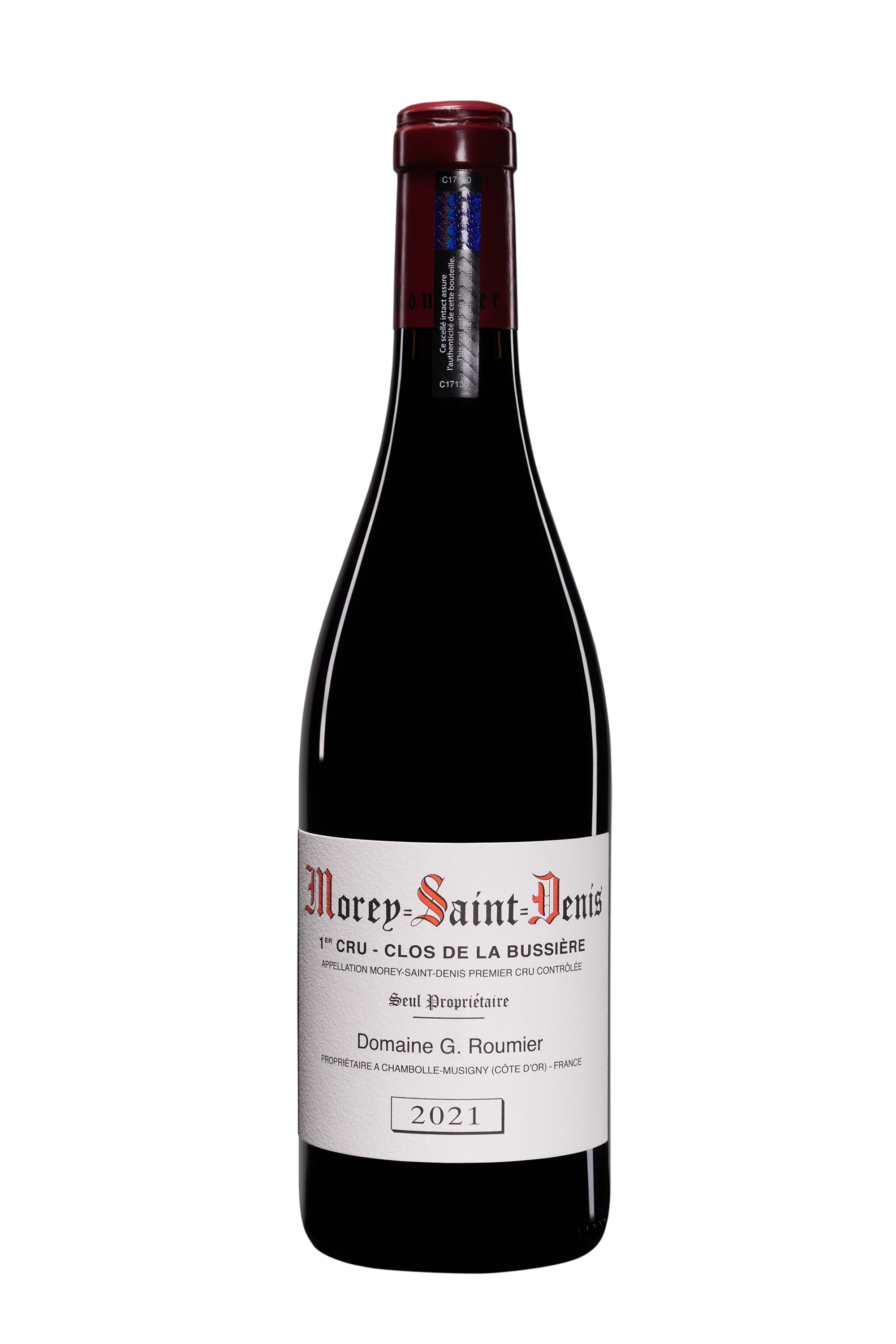 Domaine Georges Roumier - Morey-Saint-Denis 1er Cru "Clos de la Bussière" Rouge 2021 13°, 75cl