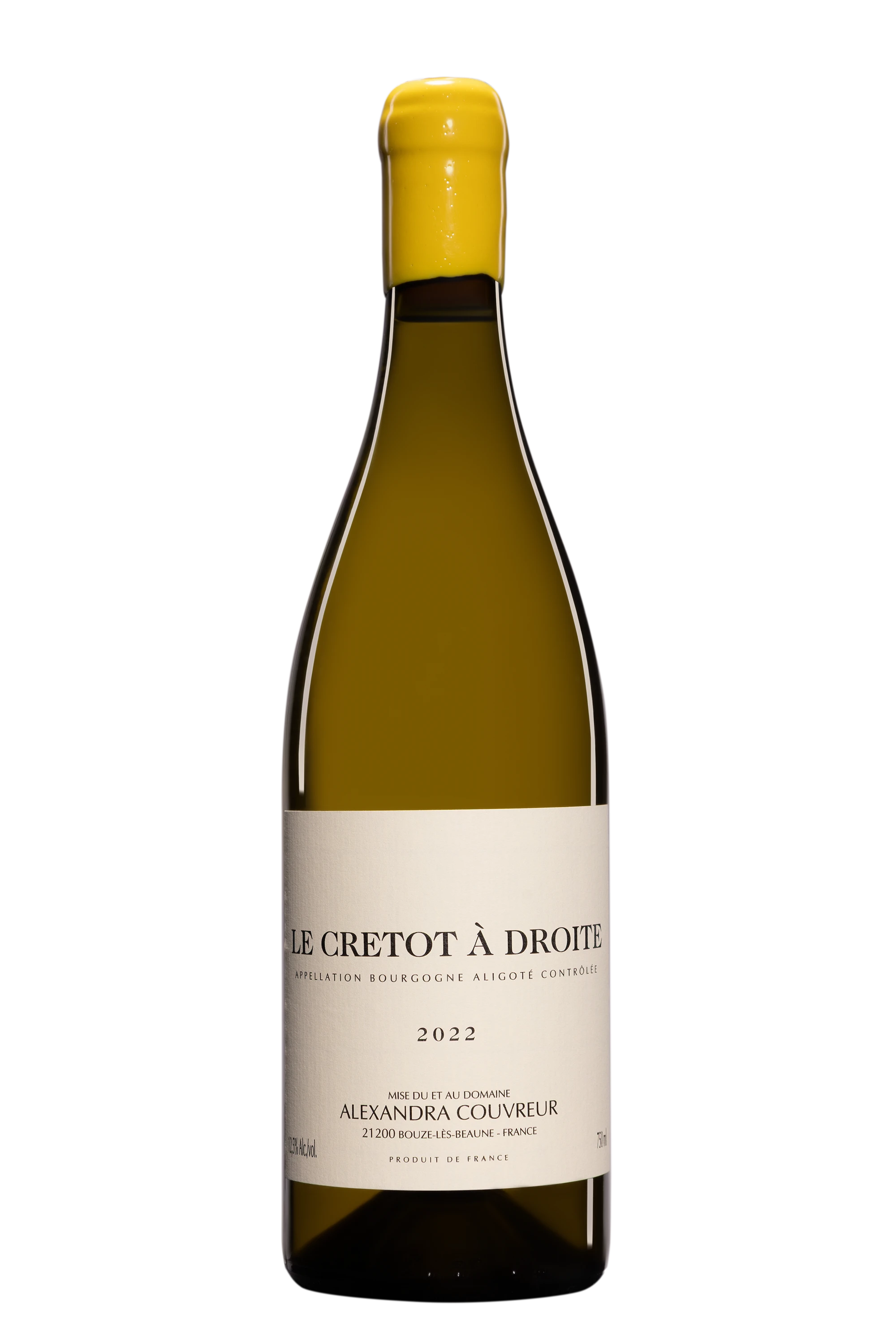 Domaine Alexandra Couvreur - Bourgogne Aligoté "Le Cretot à Droite" Blanc 2022 12.5°, 75cl