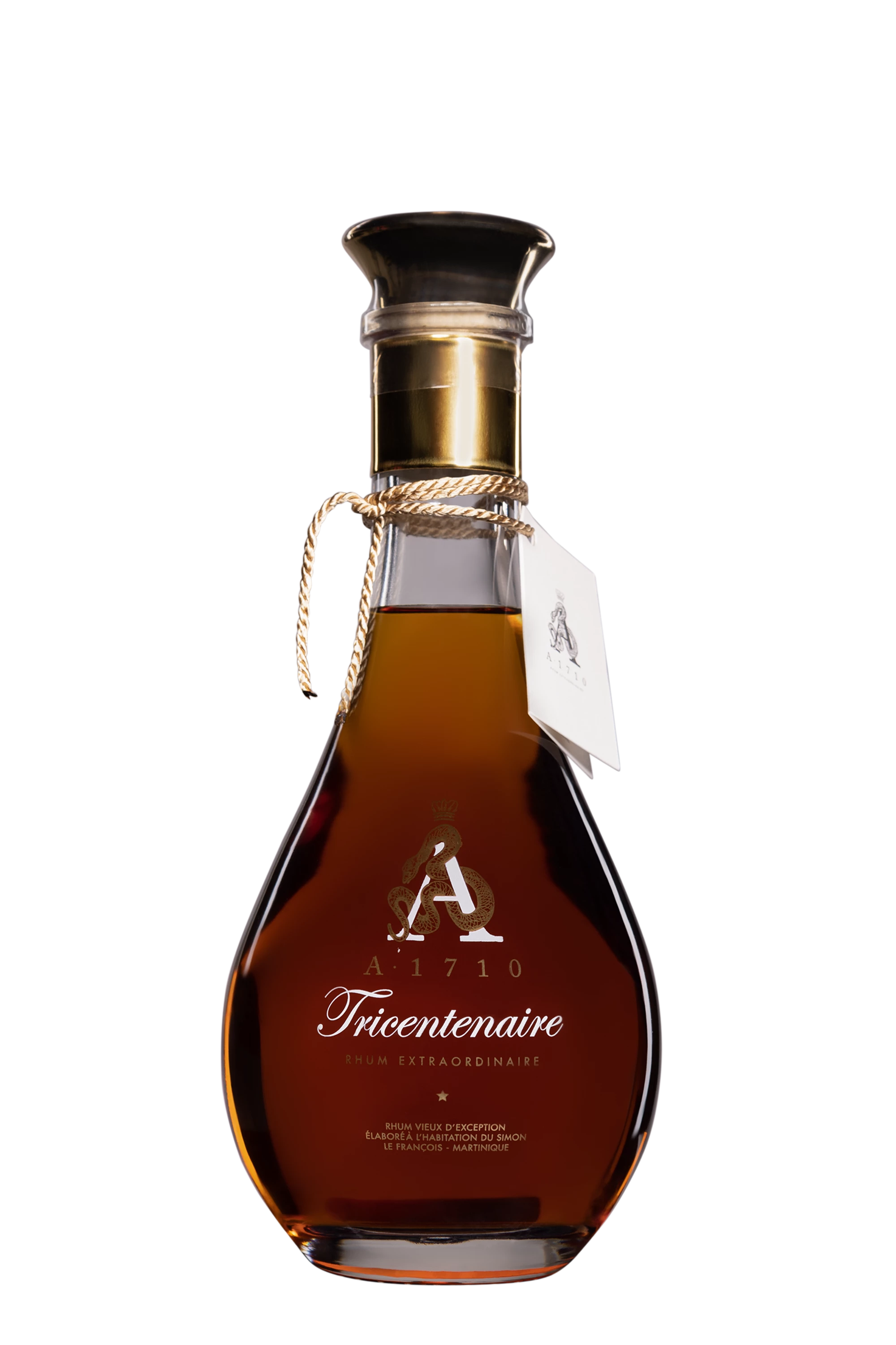 A1710 - Rhum Agricole de Martinique "Le Tricentenaire - Release 2022" Brun 43.9° Giftbox, 70cl