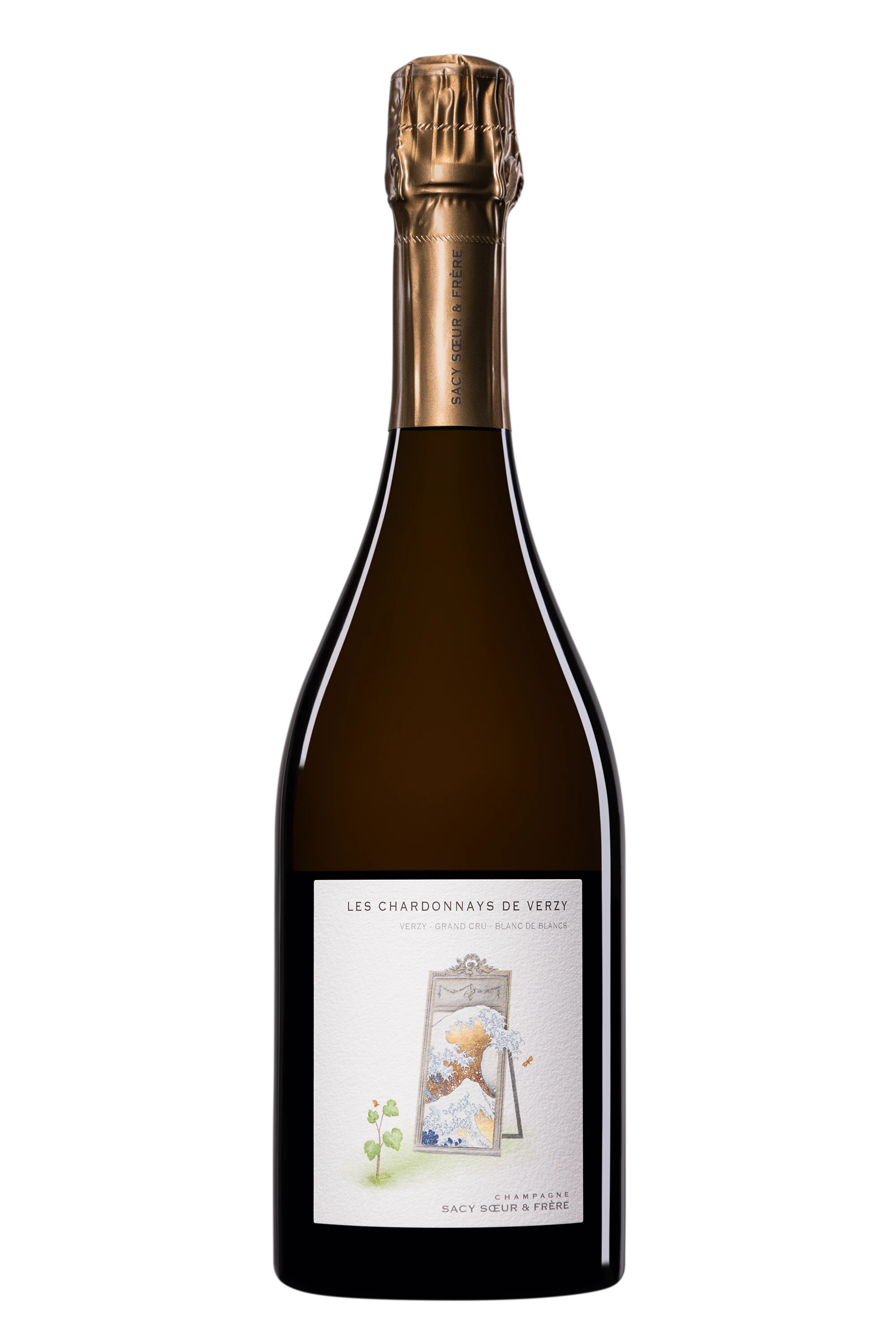 Domaine Sacy Soeur & Frère - Champagne Extra-Brut Grand Cru Blanc de Blancs "Les Chardonnays de Verzy" Blanc Vendange 2023 Dégorgement 17 Apr. 2026 12°, 75cl
