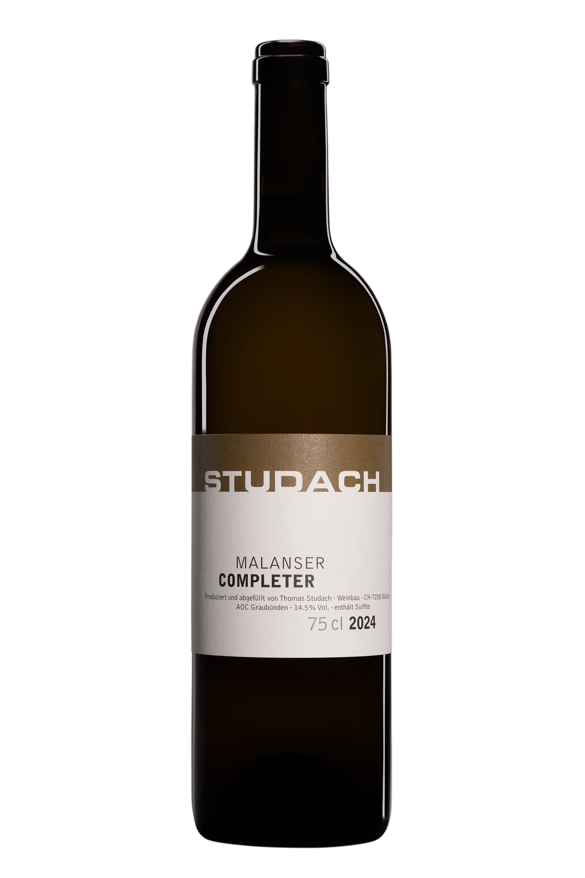 Weinbau Thomas Studach - Graubünden "Completer" Blanc 2024 14.5°, 75cl