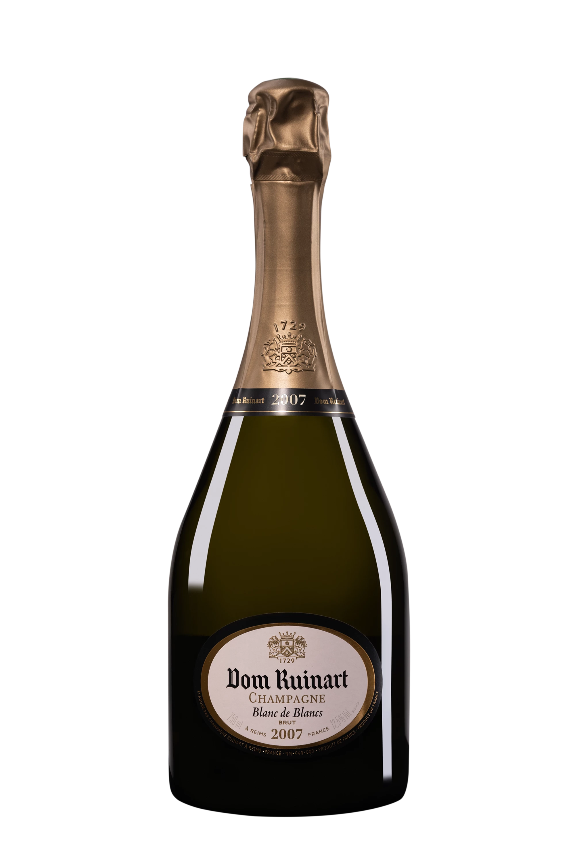 Maison Ruinart - Champagne Brut Blanc de Blancs Millésimé "Dom Ruinart" Blanc 2007 12.5° Giftbox, 75cl