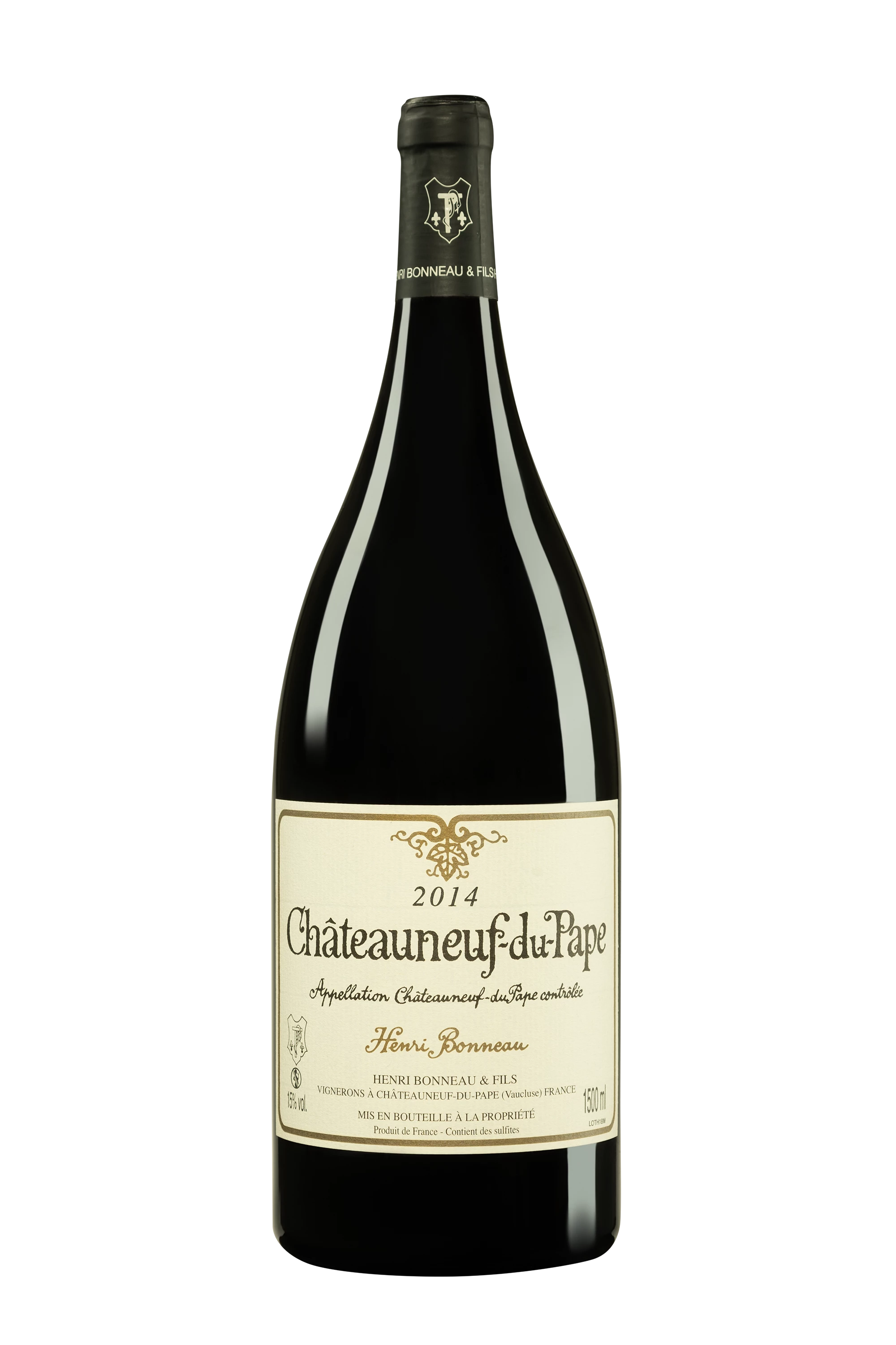 Domaine Henri Bonneau - Châteauneuf-du-Pape Rouge 2014 15° Silk paper, 150cl